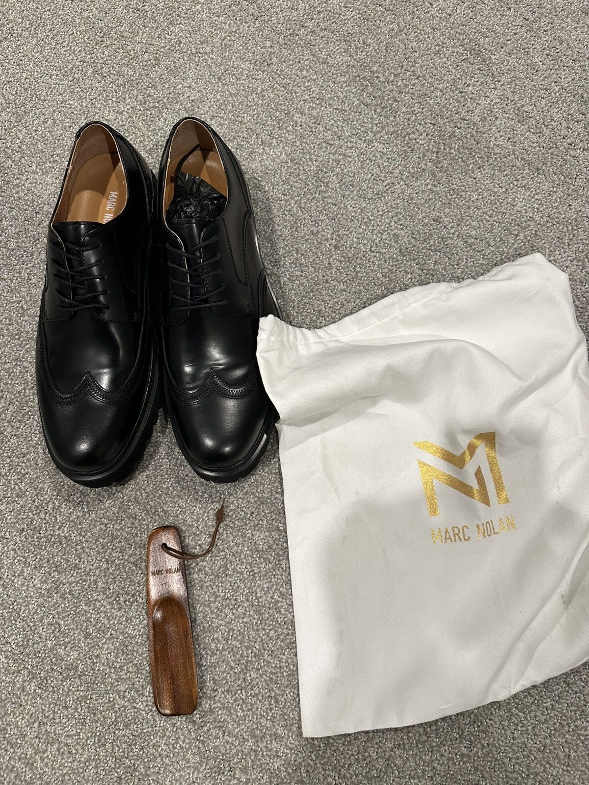 Other Marc Nolan Leather Derby Sneakers Size US 10 / EU 43 - 7 Thumbnail