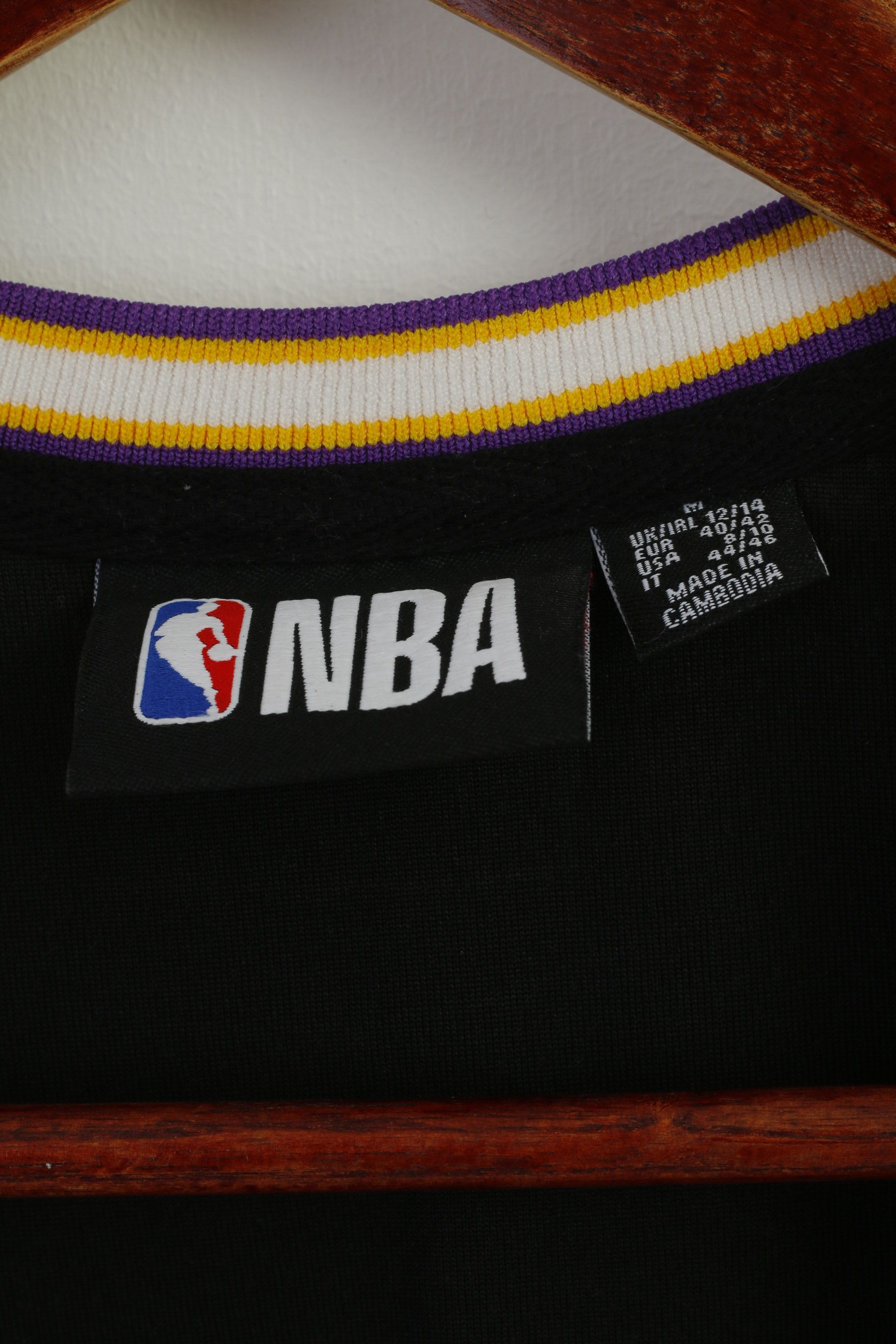 Primark Primark NBA Women 12/14 M Tank Top Black Lakers 7762 Size M / US 6-8 / IT 42-44 - 4 Thumbnail