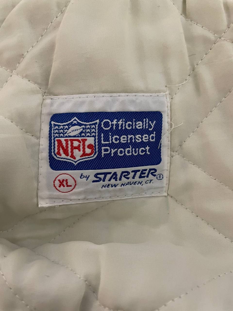 Starter Starter Raiders Vintage Bomber Jacket 1990s Grey Size US XL / EU 56 / 4 - 23 Thumbnail