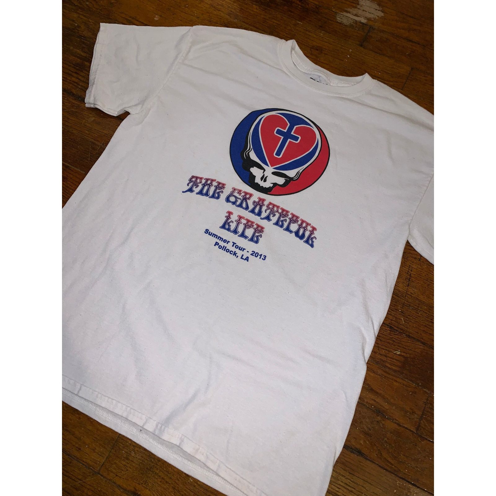 Gildan × Other The Grateful Life Summer Tour 2013 Pollock LA Christian T M Size US M / EU 48-50 / 2 - 3 Thumbnail