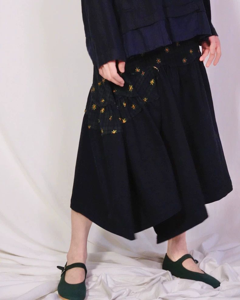Comme des Garcons Comme Des Garcons Little daisy-cut asymmetric panel-blend Size S / US 4 / IT 40 - 1 Thumbnail