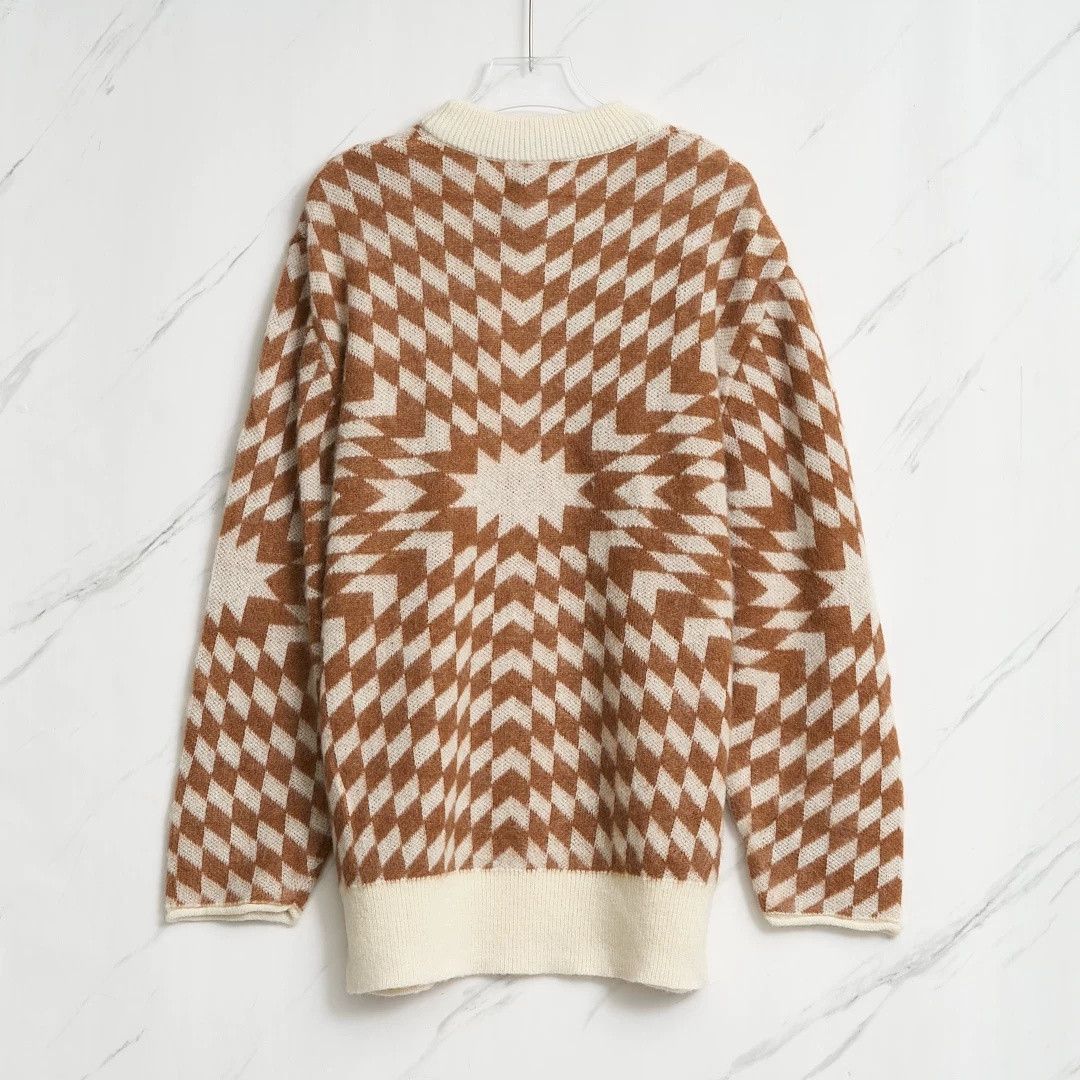 Other Pronounce Men's Diamond Radial Jacquard Knit Size US M / EU 48-50 / 2 - 4 Thumbnail