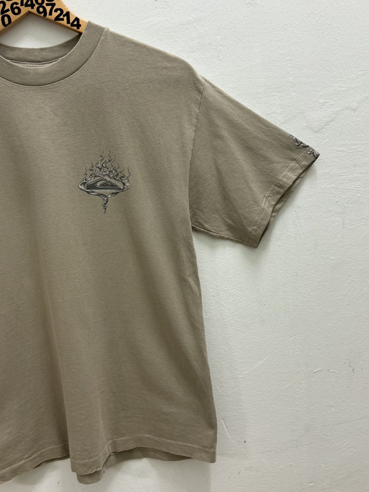 Quiksilver × Vintage Vintage Quiksilver Custom Cut Long For Short Tee Size US XS / EU 42 / 0 - 4 Thumbnail
