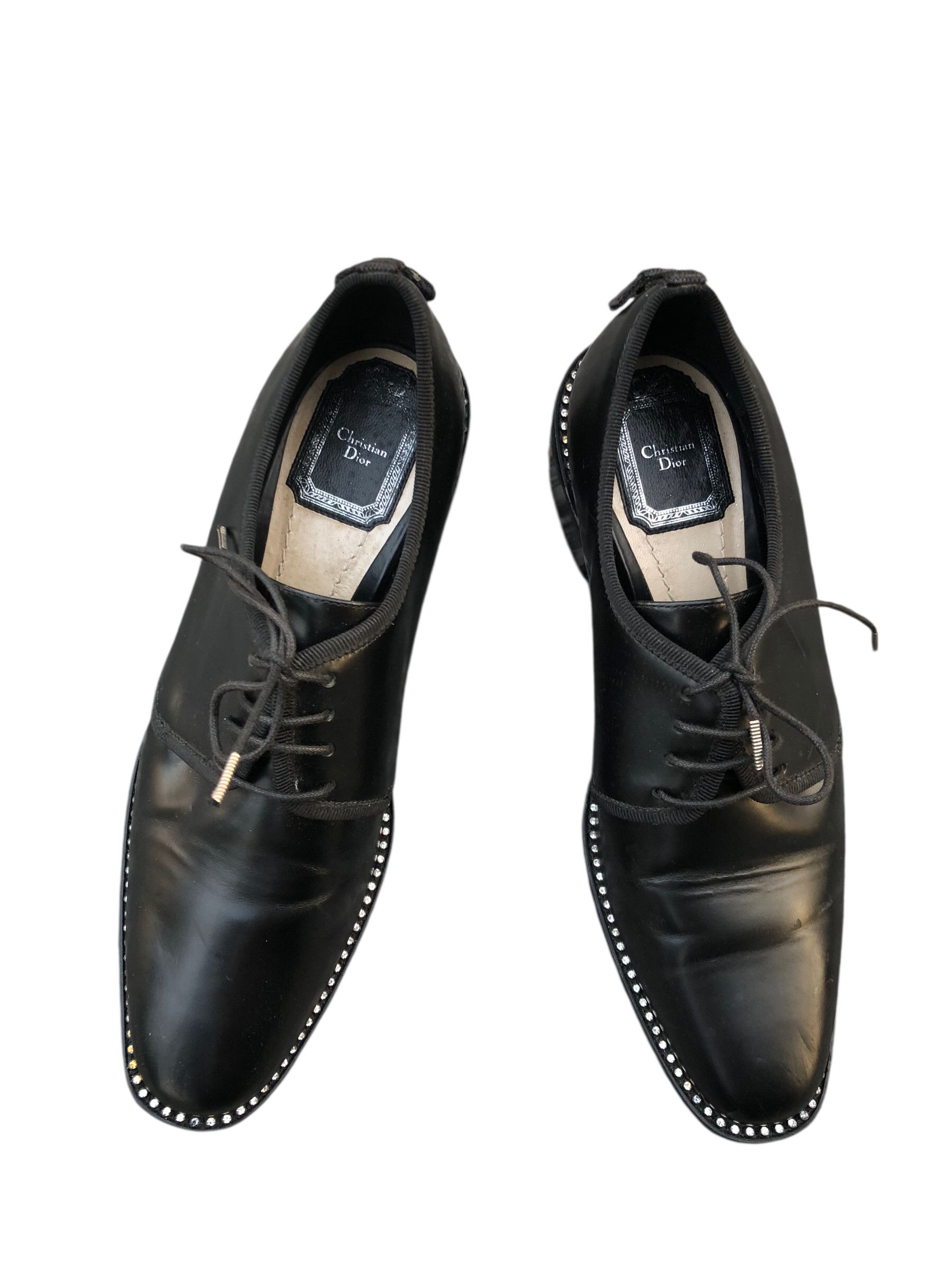 Dior 💯🔥CHRISTIAN DIOR Glazed Calfskin Tomboy Oxfords Size 37.5 Size US 7 / IT 37 - 2 Thumbnail