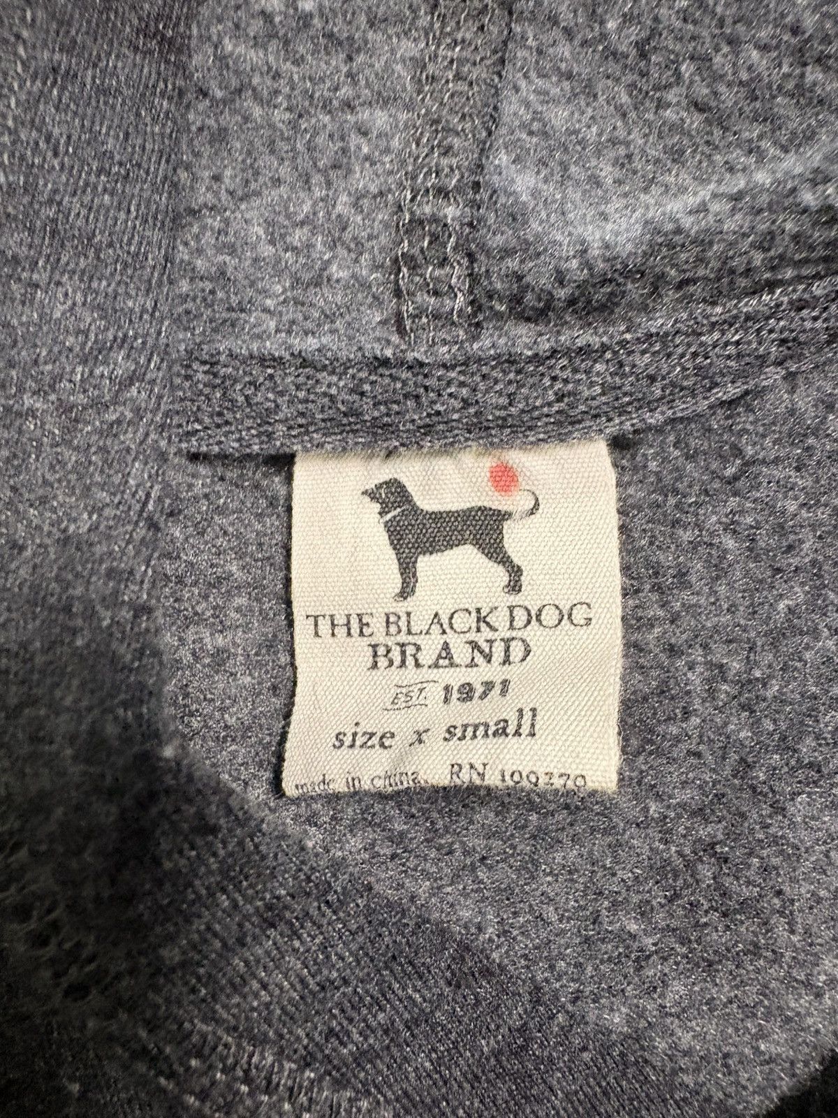 Other The Black Dog Women's XS Dark Gray Pullover Hoodie Logo Size XS / US 0-2 / IT 36-38 - 4 Thumbnail