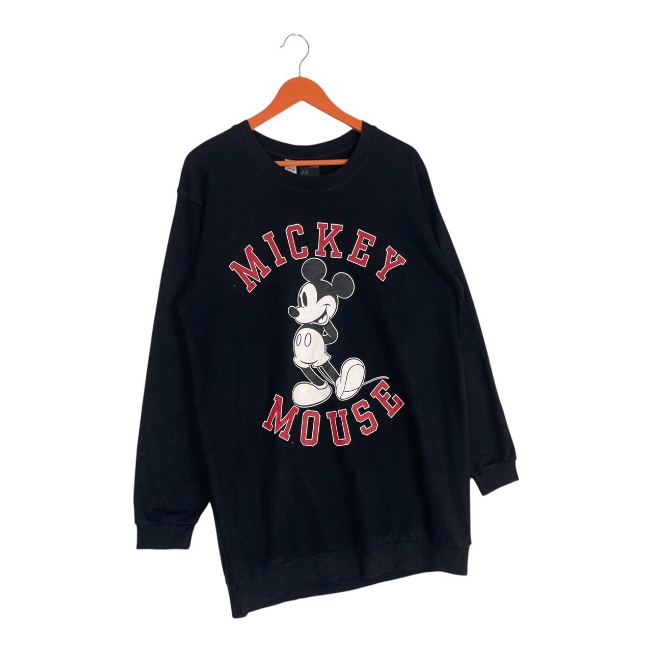 Mickey Mouse Authentic Japan Mickey Mouse Big Logo Long Sweatshirt Size M / US 6-8 / IT 42-44 - 2 Thumbnail