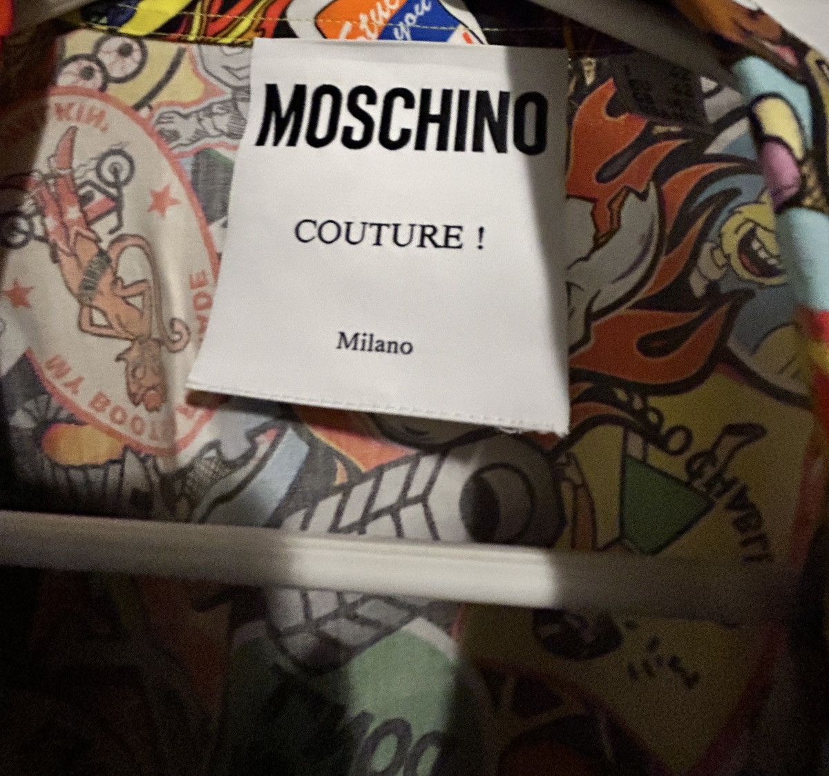 Moschino Moschino All Over Print Cotton Short Sleeve Button Up shirt Size US L / EU 52-54 / 3 - 2 Thumbnail