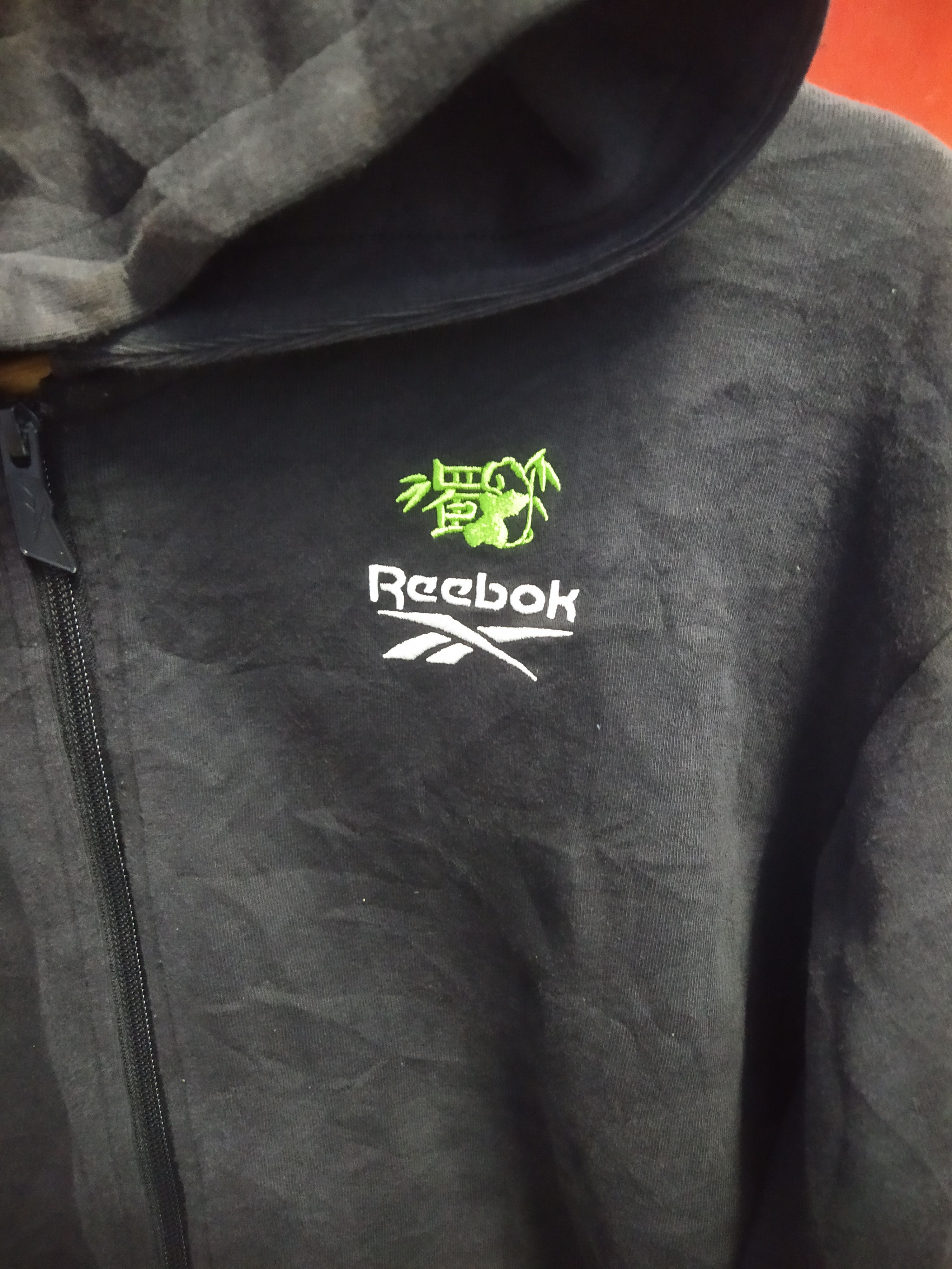 Reebok Reebok Zipper Up hoodie vintage Size US L / EU 52-54 / 3 - 6 Thumbnail