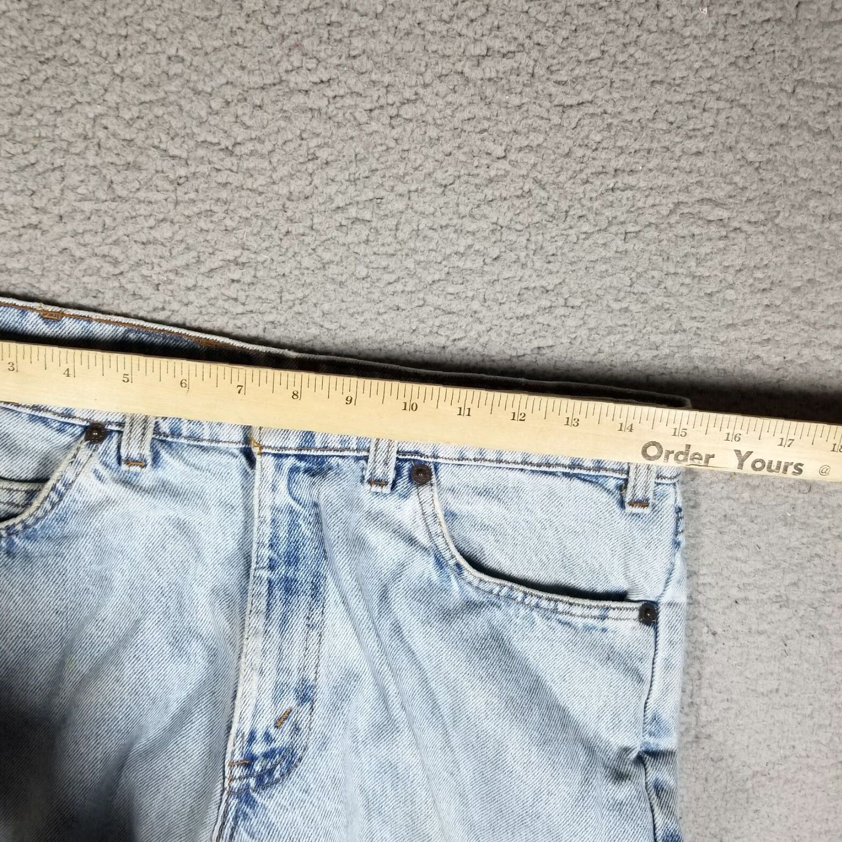 Levi's VINTAGE Levi's Jeans Men's Regular Fit 30 Waist Dark Denim 500 Series Retro Straight Pockets USA Size US 30 / EU 46 - 4 Thumbnail