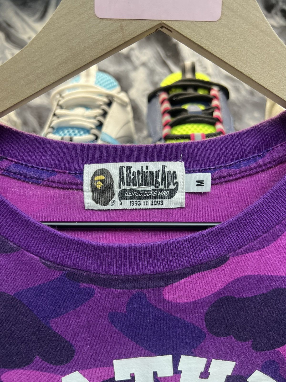 Bape Bape Color Camo College Tee Size US M / EU 48-50 / 2 - 8 Thumbnail