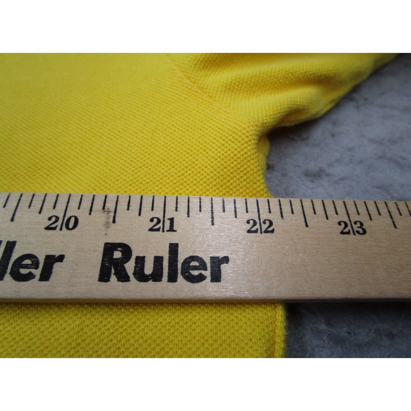 Polo Ralph Lauren Vintage Polo Ralph Lauren shirt Mens Large Yellow Polo Long Sleeve Blue Pony Size US L / EU 52-54 / 3 - 6 Thumbnail