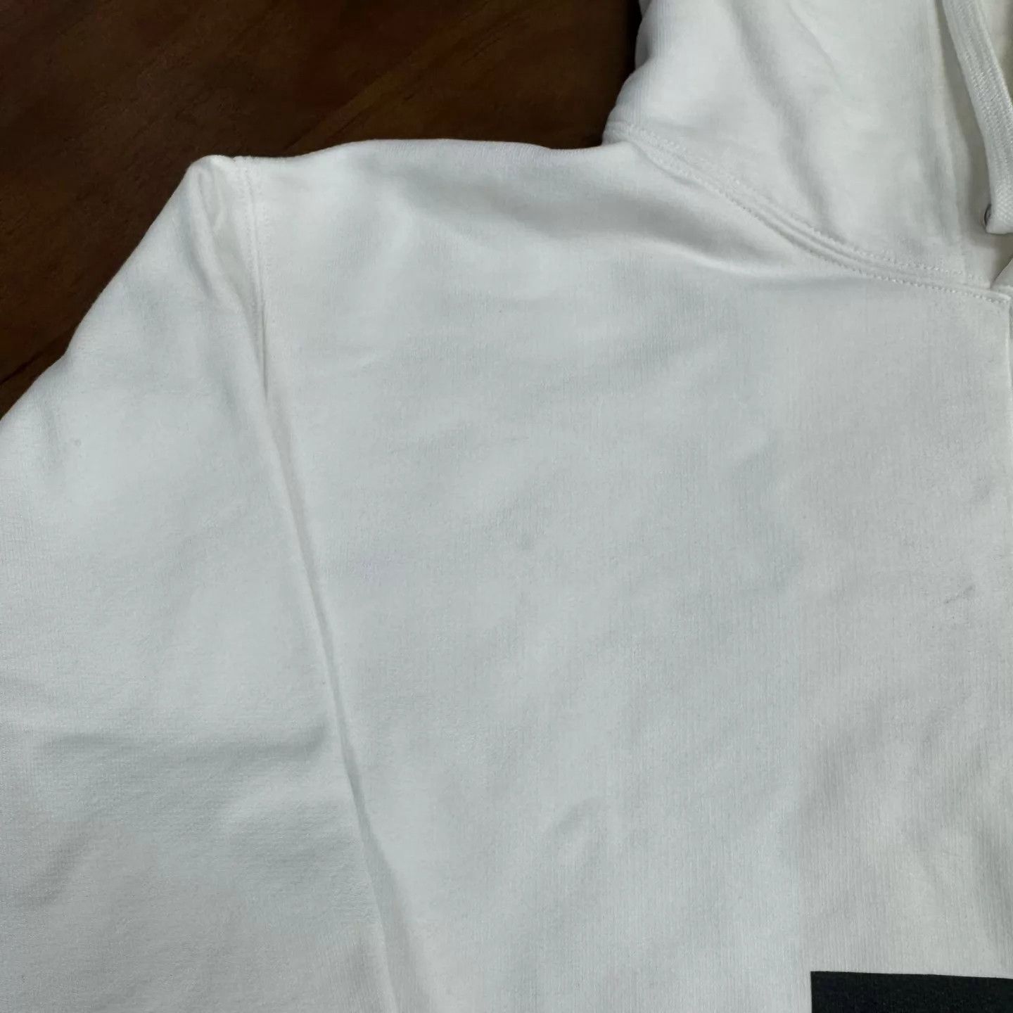 Comme des Garcons Supreme x CDG Misaligned Black & White Hoodie L Size L / US 10 / IT 46 - 5 Thumbnail