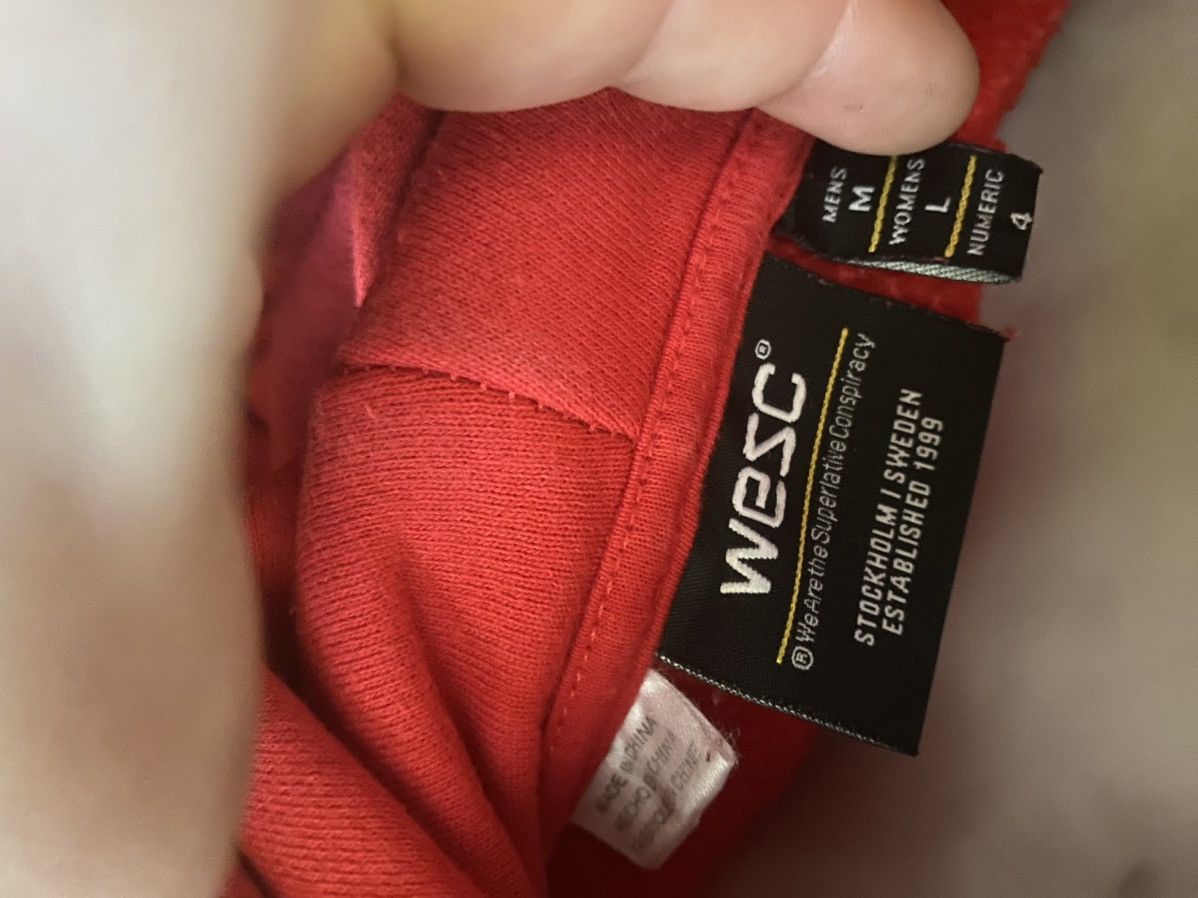 WeSC Wesc red hoodie Size US S / EU 44-46 / 1 - 6 Thumbnail