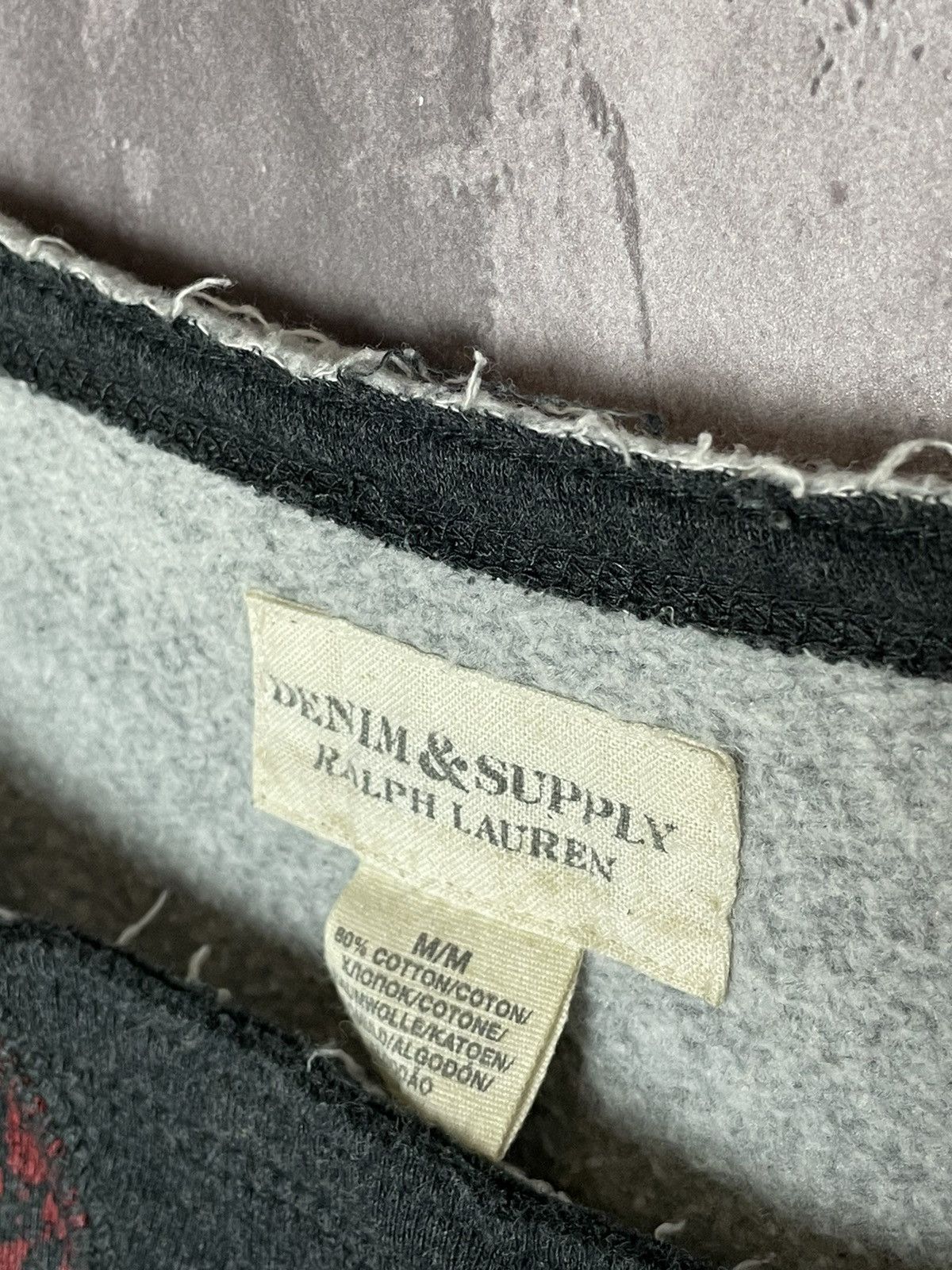 Denim & Supply Ralph Lauren × Japanese Brand × Vintage Denim & Supply Ralph Lauren Aztec vintage design sweatshirt Size M / US 6-8 / IT 42-44 - 11 Thumbnail