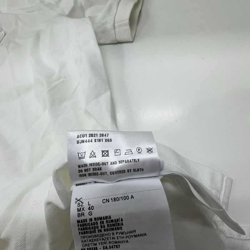 Prada Prada White Casual Polo Shirt for Men-2506 Size US L / EU 52-54 / 3 - 4 Thumbnail