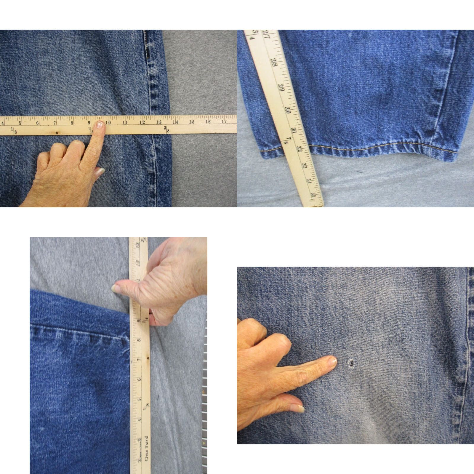 Southpole LRG Jeans Mens 40x32 Denim Baggy Y2k Southpole Style Skater Blue Size US 40 / EU 56 - 8 Thumbnail