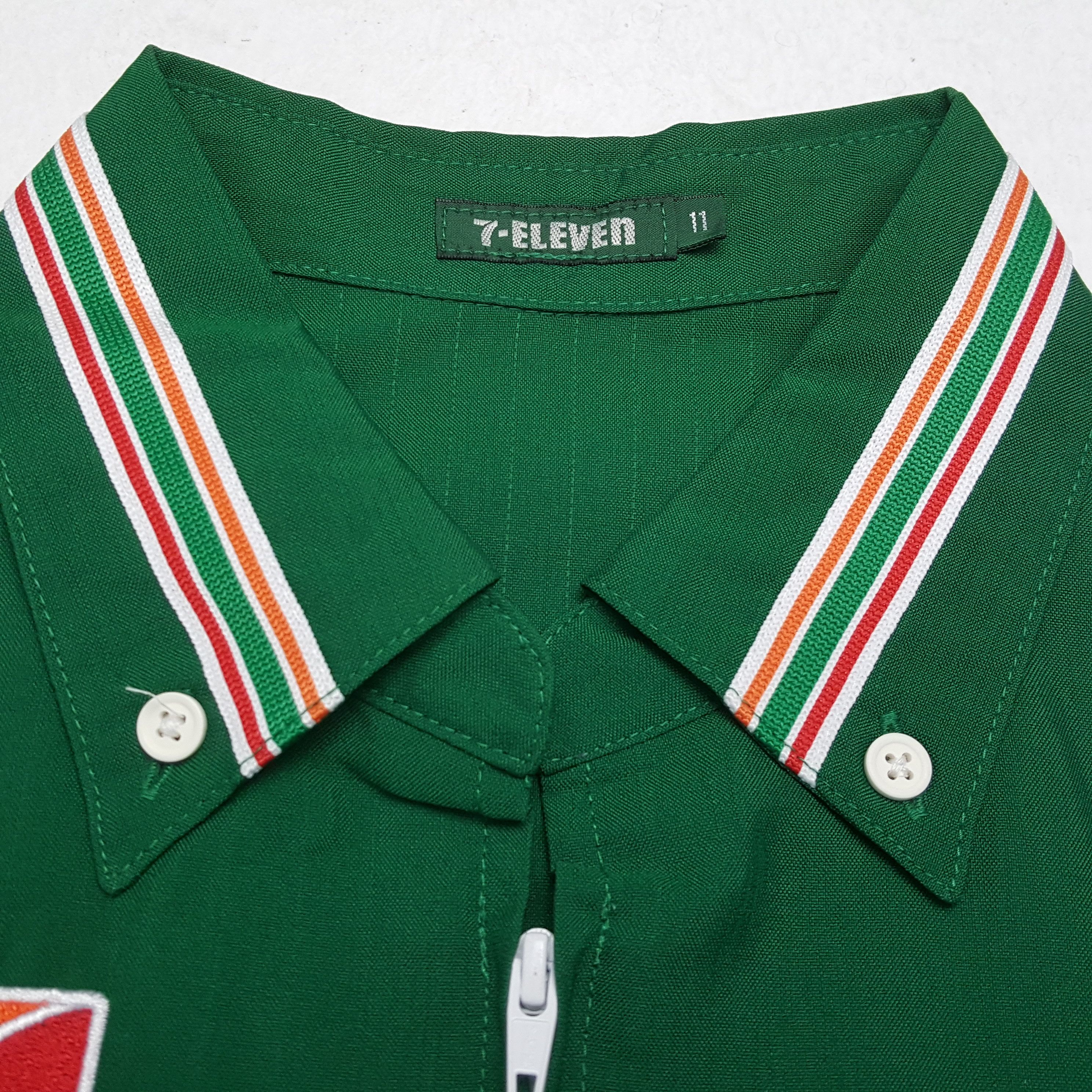 Japanese Brand × Vintage Vintage 7-ELEVEn Japanese Workers Uniform Shirt Jacket Size US S / EU 44-46 / 1 - 9 Thumbnail
