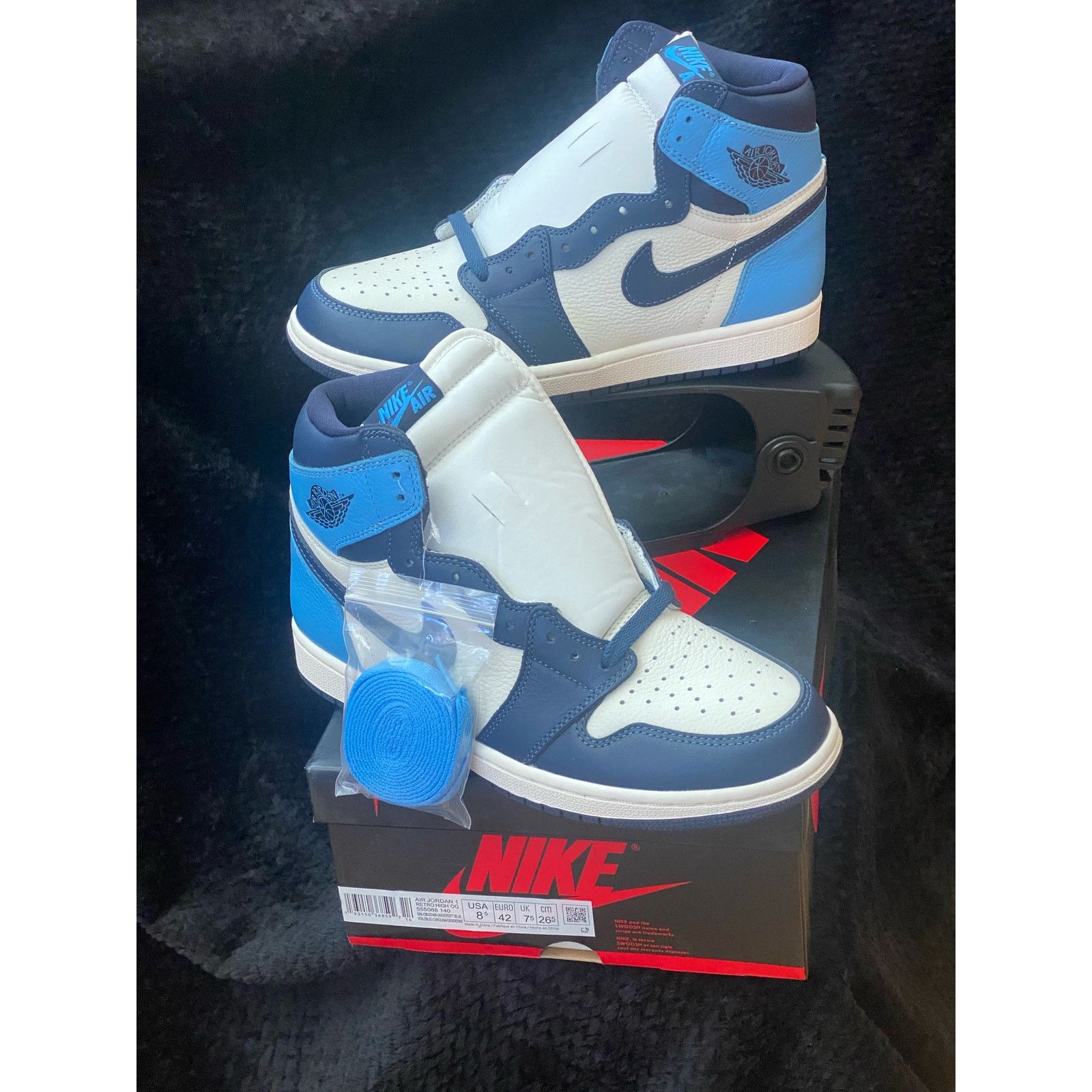 Air Jordan Retro High OG 'Obsidian' sz w10