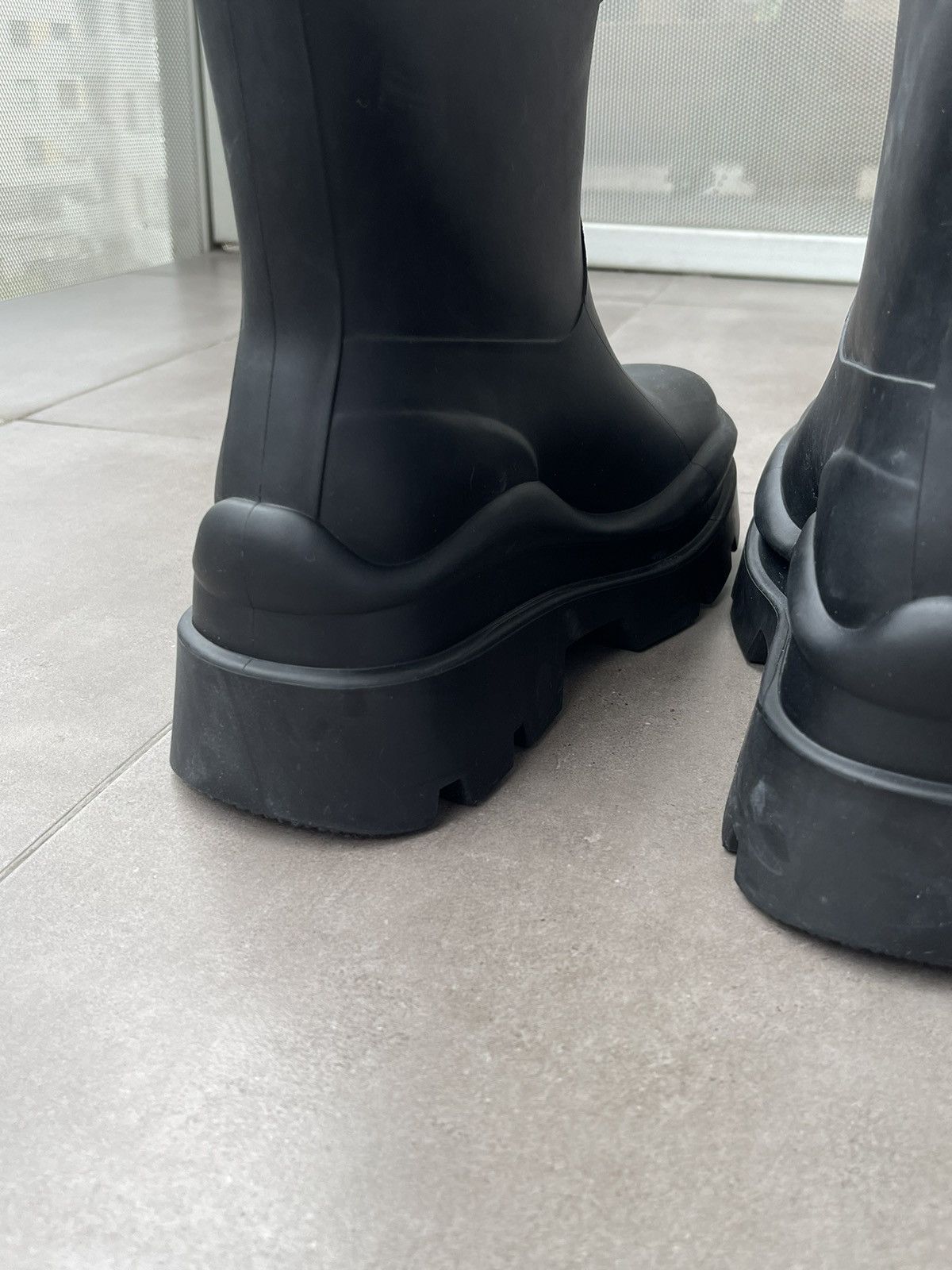 MSGM !DS! SS23 MSGM Scarpa Black Rubber Boots Size US 11 / EU 44 - 14 Thumbnail