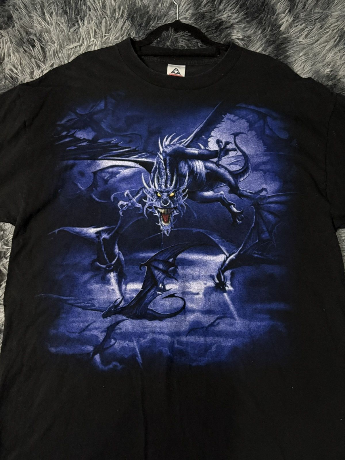 Liquid Blue LIQUID BLUE 2007 Dragon Tee AAA TAG Size US XL / EU 56 / 4 - 3 Thumbnail