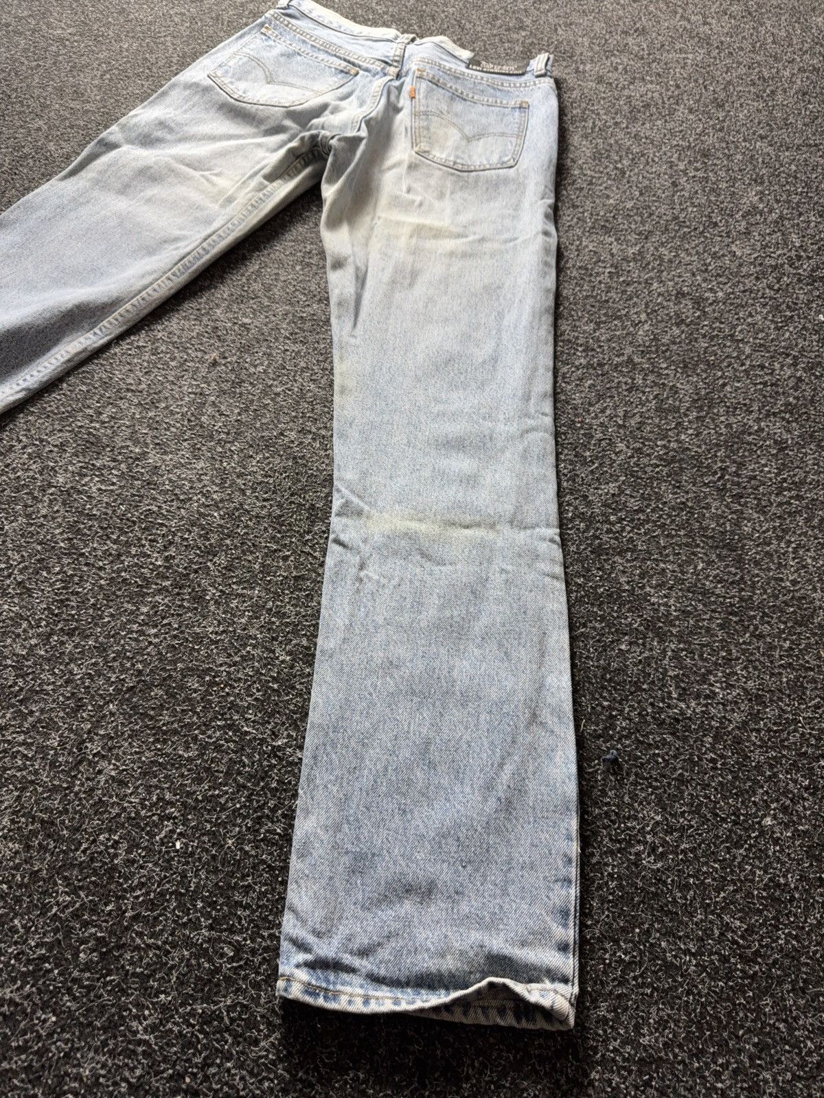 Levi's Vintage Clothing 90s Levi’s 615 Distressed Light Wash Straight Leg Jeans Size US 30 / EU 46 - 21 Thumbnail