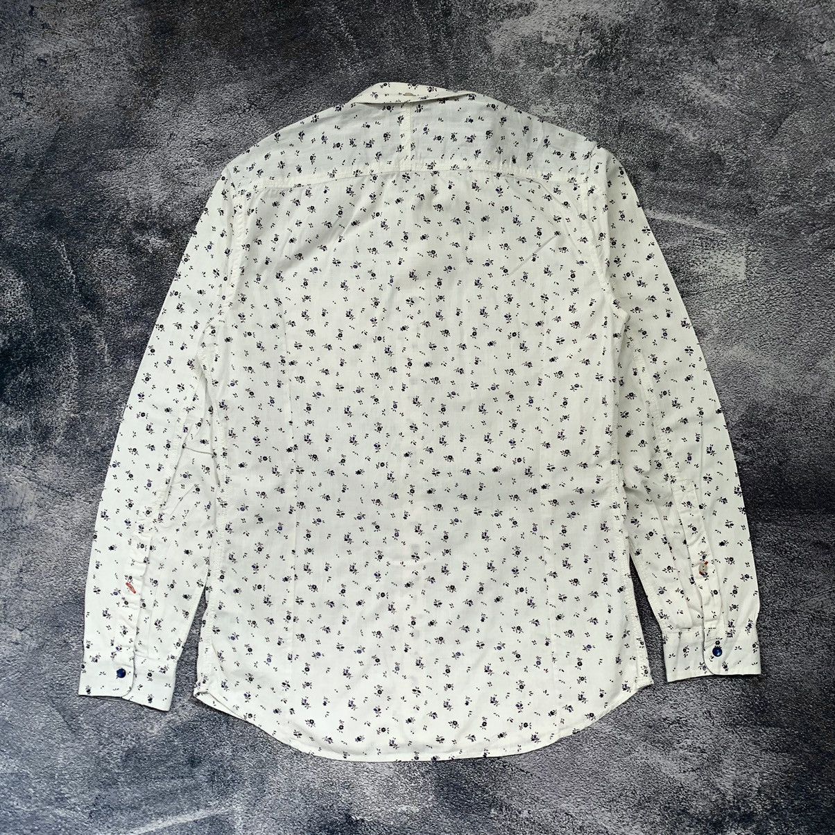 Diesel 🔥DIESEL FLOWER PRINT LONG SLEEVE SHIRT Size US M / EU 48-50 / 2 - 2 Thumbnail