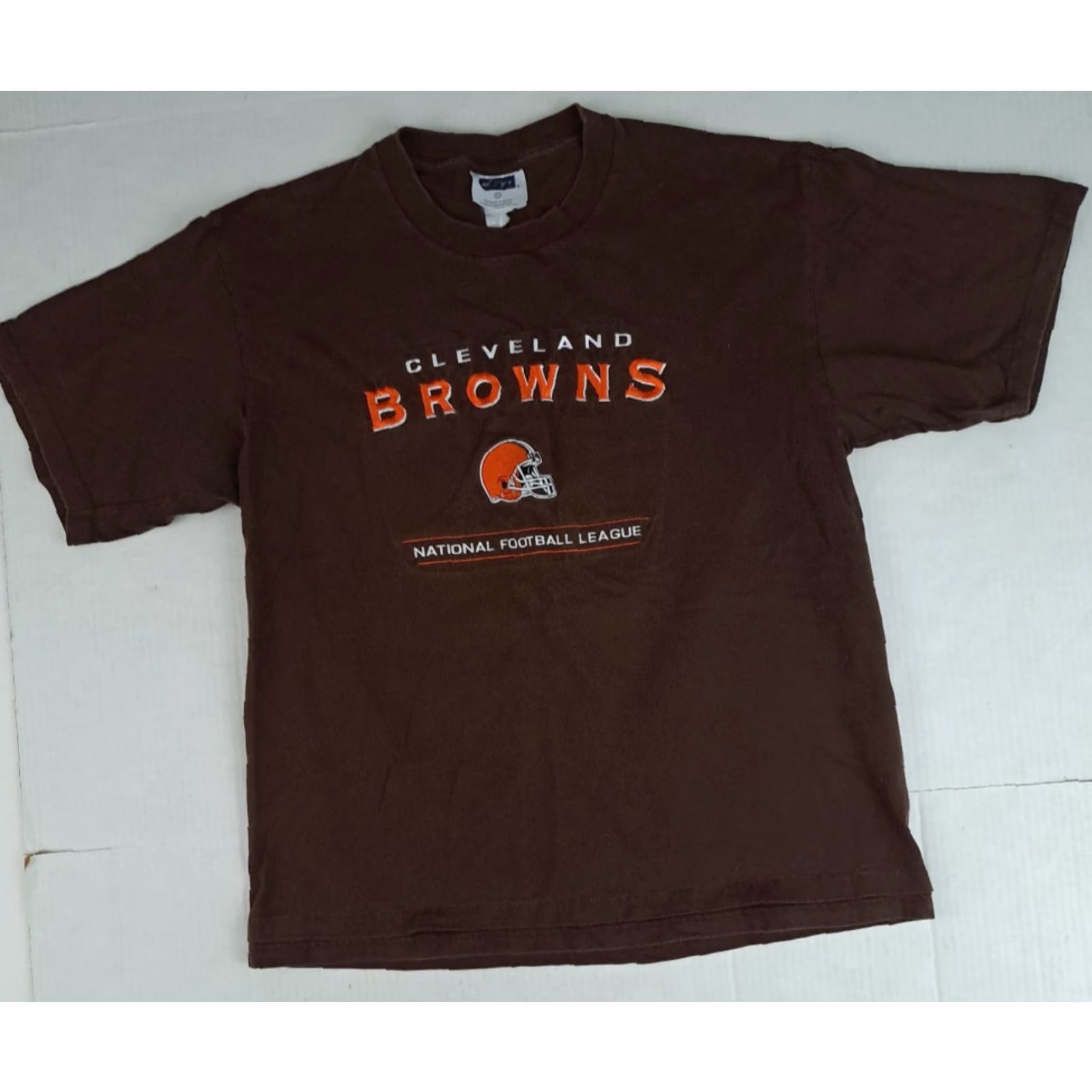 Vintage VINTAGE Cleveland Browns Football 90s Embroidered T-Shirt Large Brown CSA Shirt Adults L Brown 90s Embroidered Jim Brown Mens Womens Boys Girls CSA Size US L / EU 52-54 / 3 - 6 Thumbnail