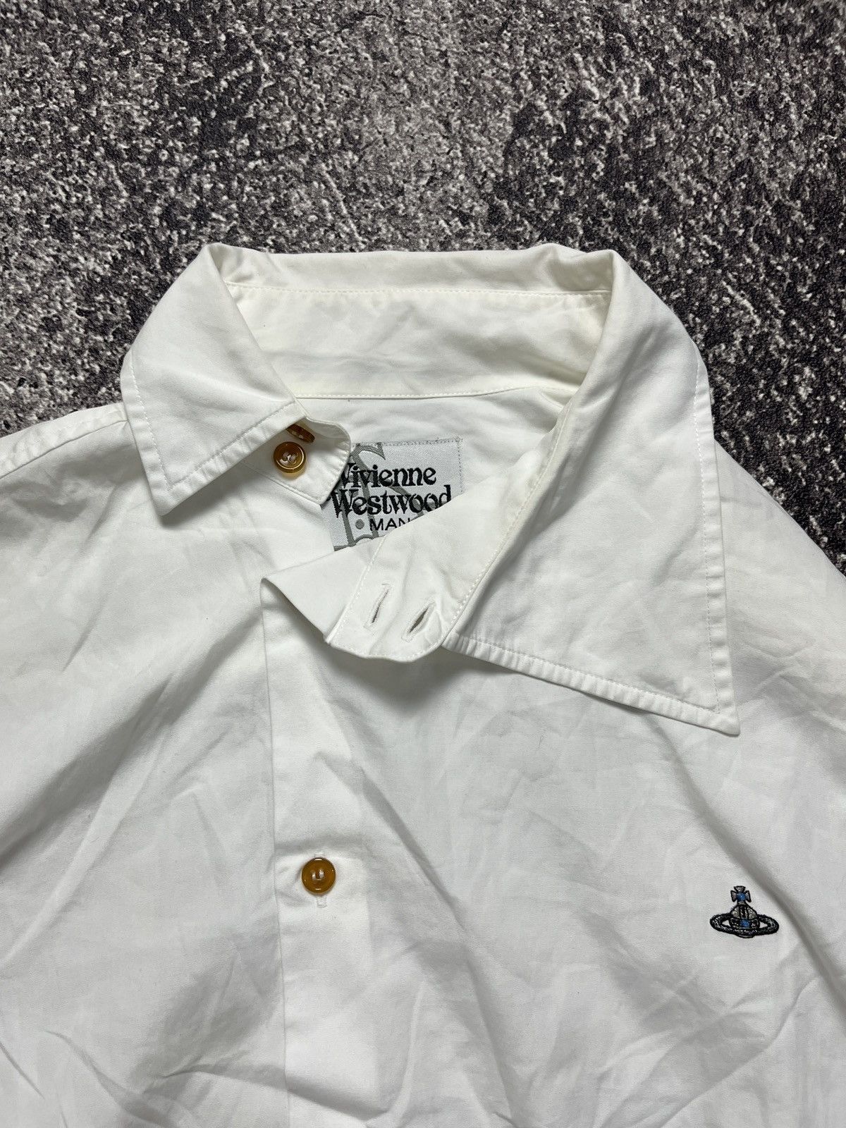 Vivienne Westwood Vivienne weatwood man asymmetrical collar long shirt Size US S / EU 44-46 / 1 - 4 Thumbnail