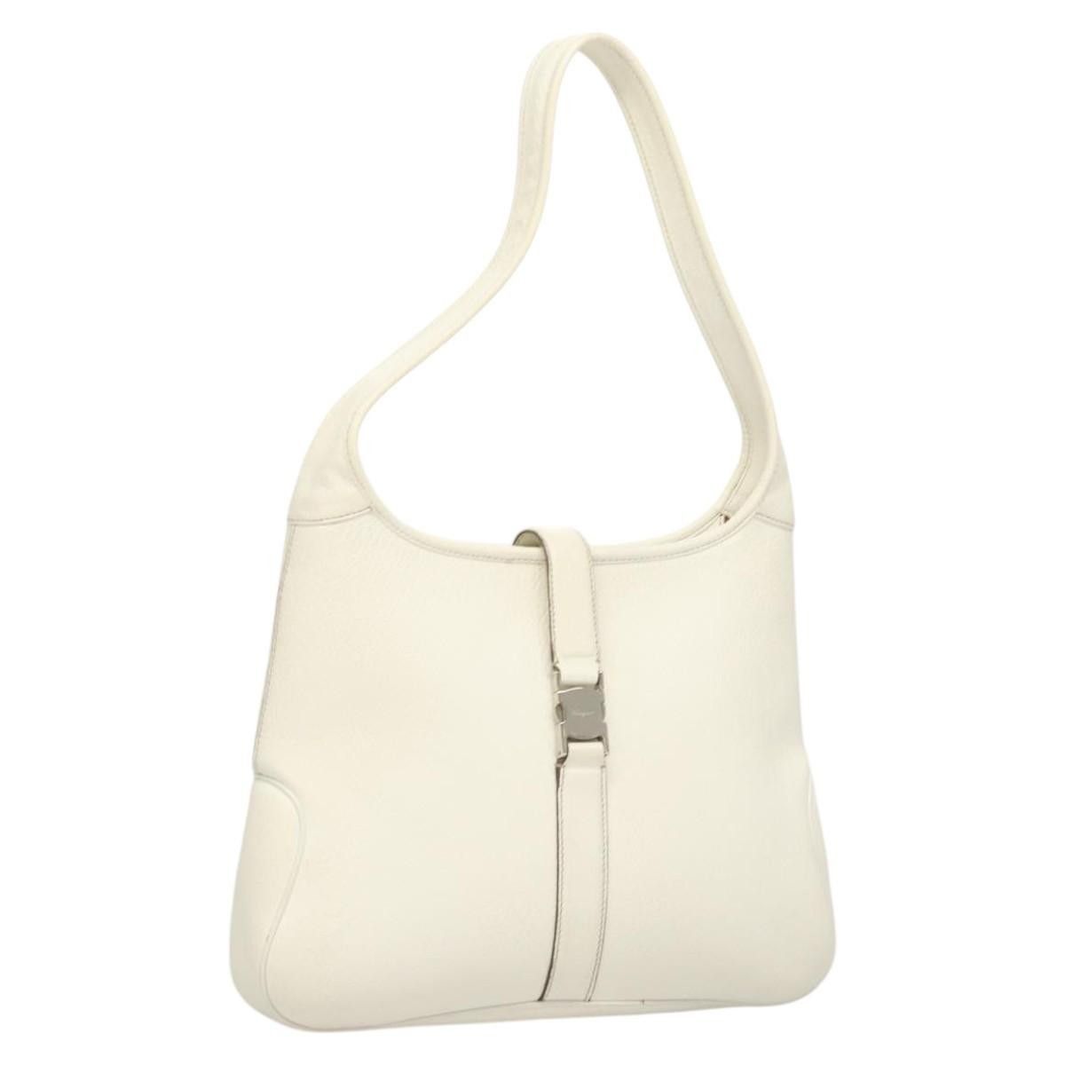 Salvatore Ferragamo Salvatore Ferragamo Vintage Vara Hobo Leather Size ONE SIZE - 1 Thumbnail