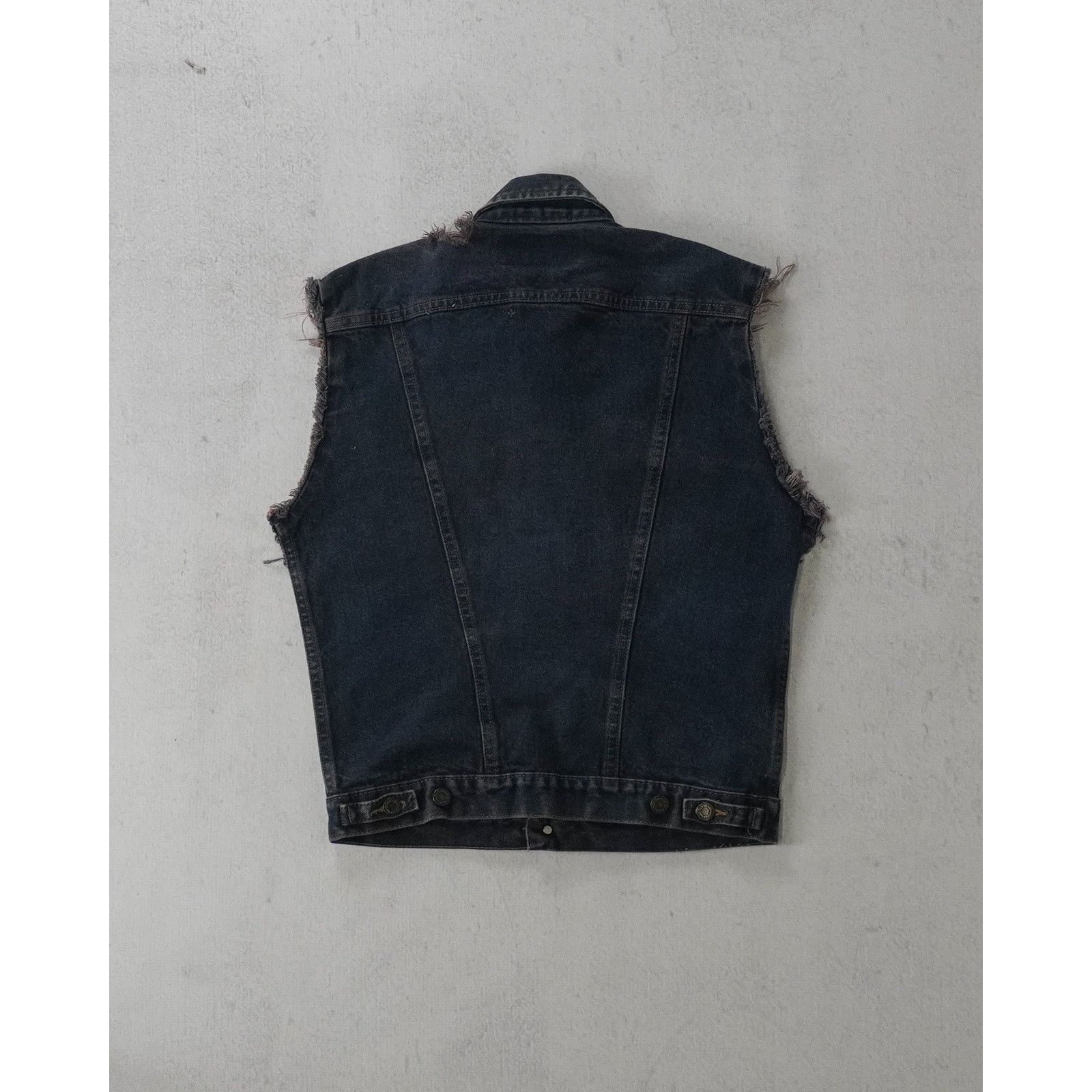 Wrangler Vintage 90s Wrangler Blue Denim Vest - Women's Small Size S / US 4 / IT 40 - 2 Thumbnail