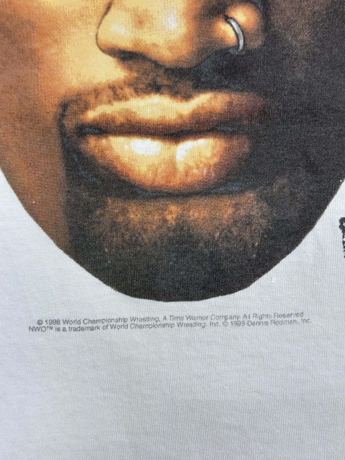 Vintage RODZILLA DENNIS RODMAN 1998 VINTAGE T-SHIRT Size US XL / EU 56 / 4 - 3 Thumbnail