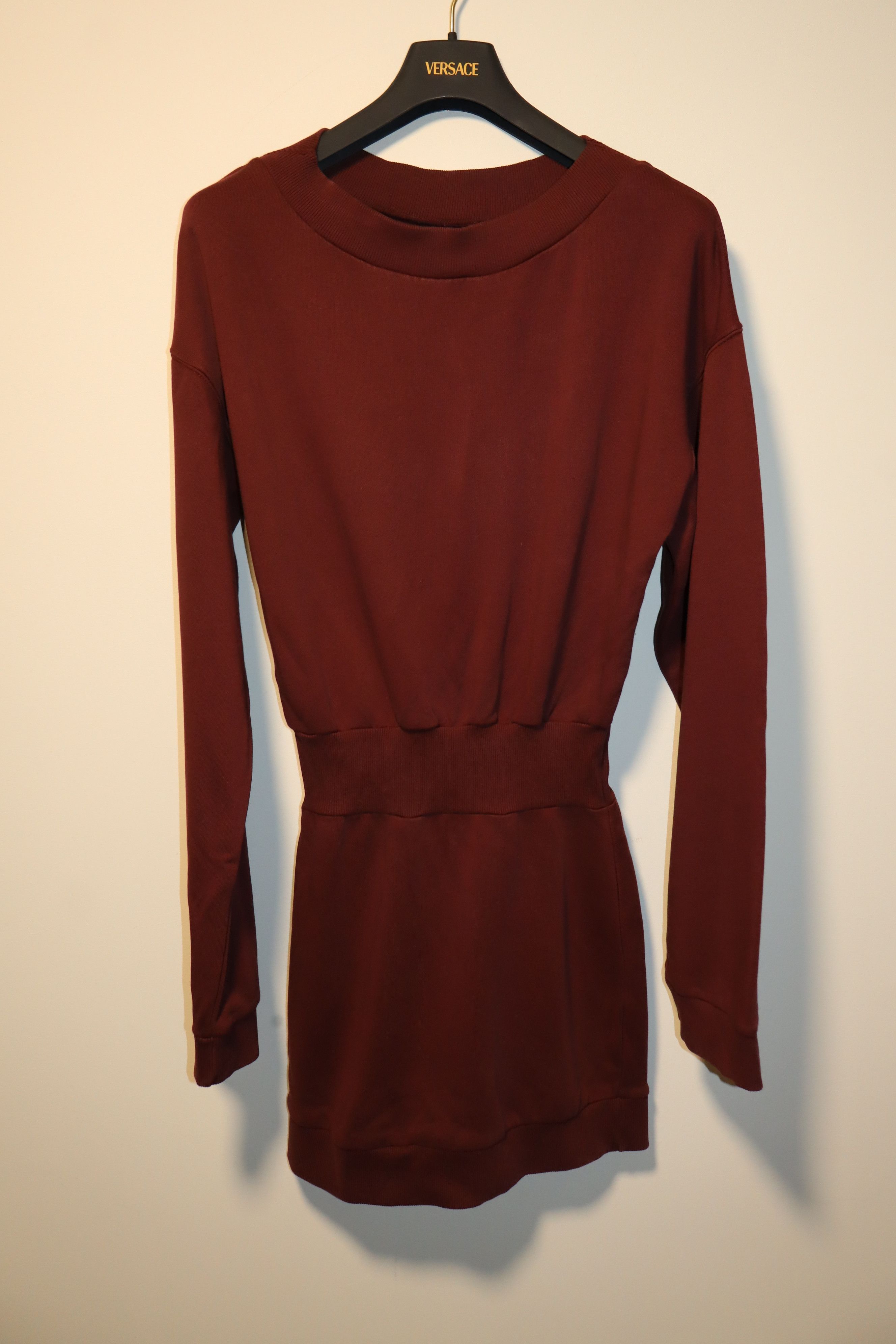 Washed belted dress