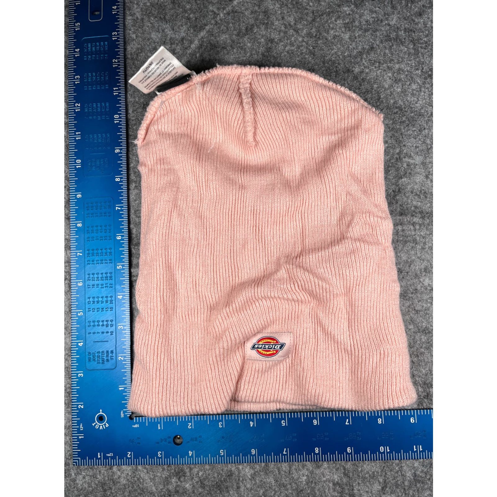 Dickies Dickies Beanie Adult One Size Pink Knit 100% Acrylic Snow Ski Workwear Beanie Hats Mens 90s Outdoor Logo Ski Size ONE SIZE - 5 Thumbnail
