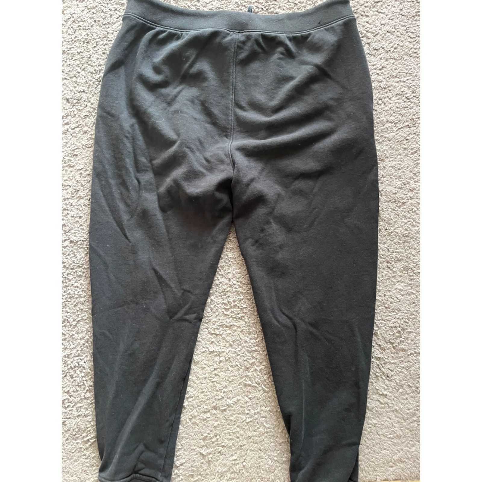 Vintage AERO Jogger Pants Men's Size L Black Elastic Waist Size US 33 - 3 Thumbnail