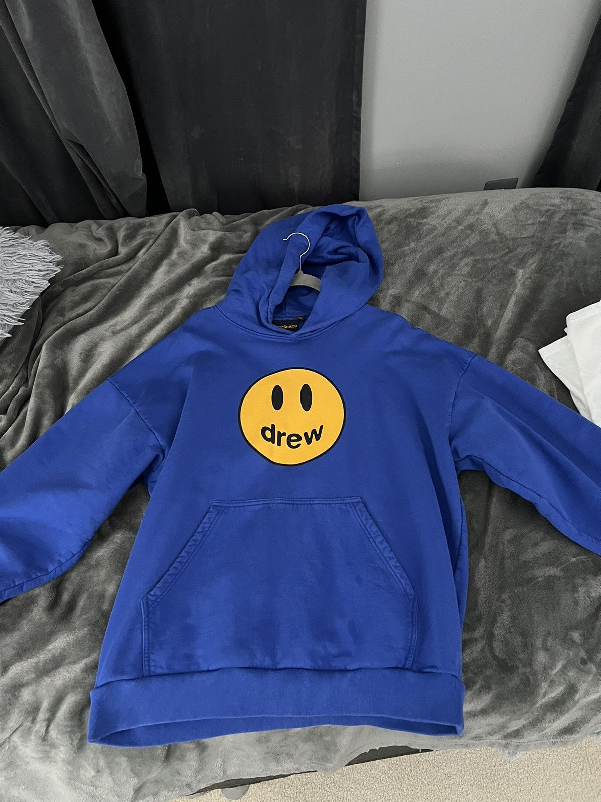 Drew House X Justin Bieber Secret store Hoodie Blue Size Medium - Brand New