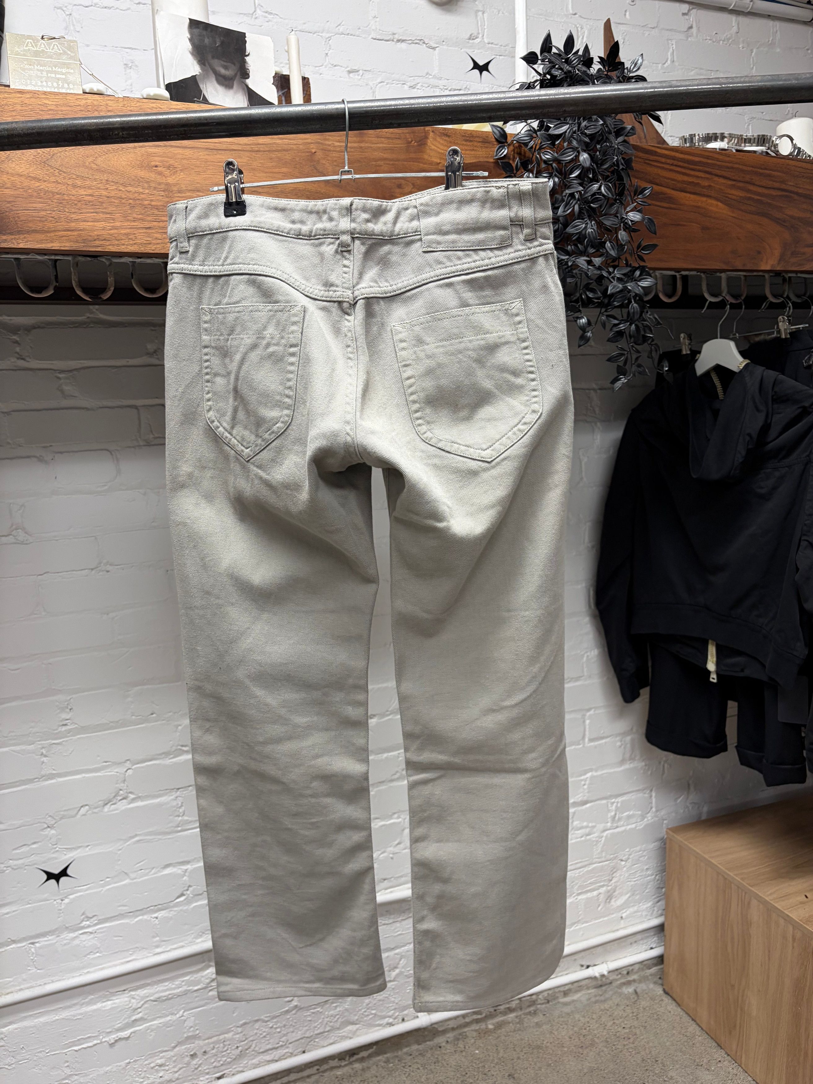 Maison Margiela Maison Martin Margiela Basic Brown ‘5 Pocket’ Straight Leg Pants Size US 30 / EU 46 - 3 Thumbnail