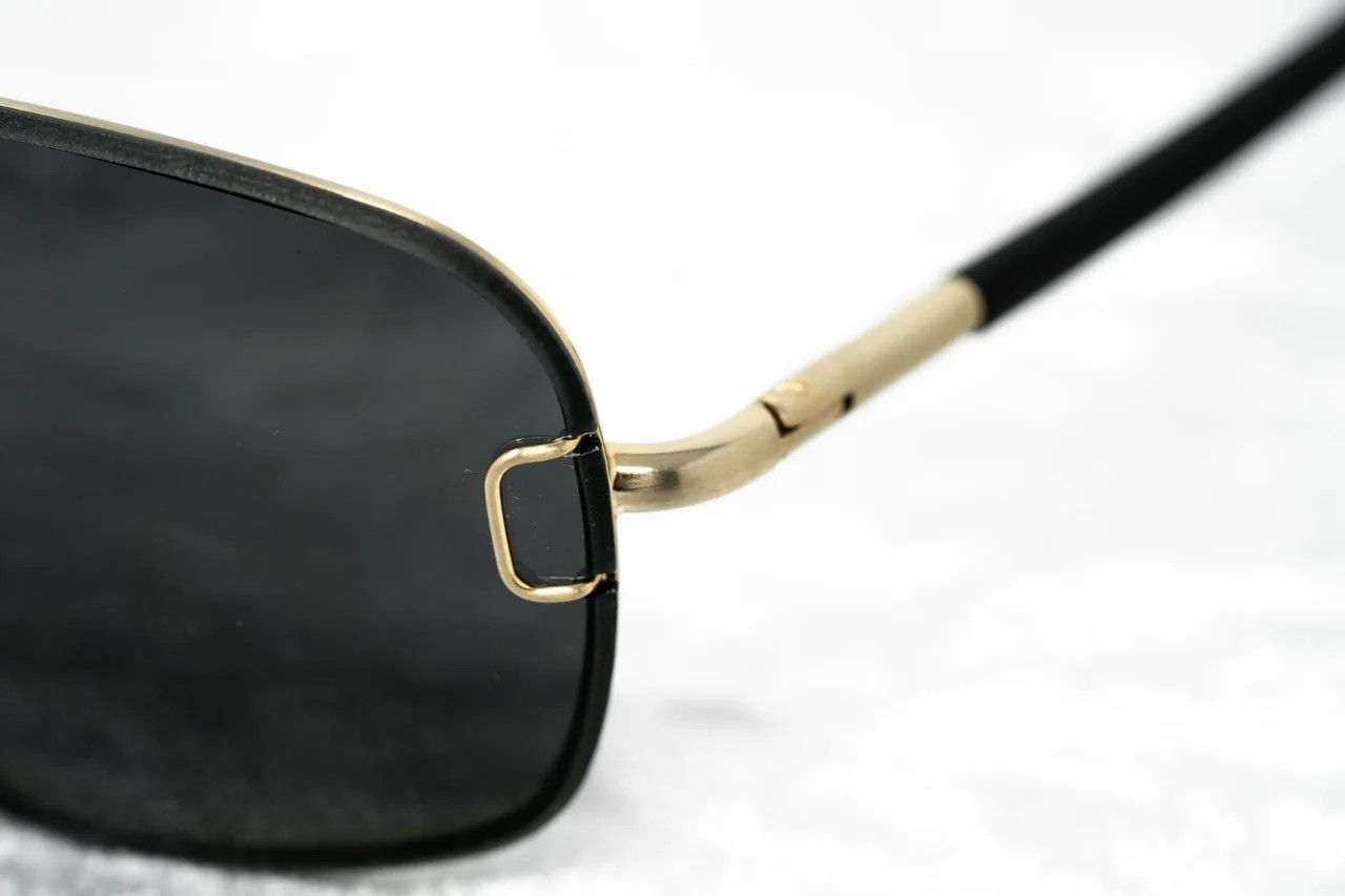 Yohji Yamamoto Yohji Yamamoto Sunglasses Gold and Grey Size ONE SIZE - 5 Thumbnail