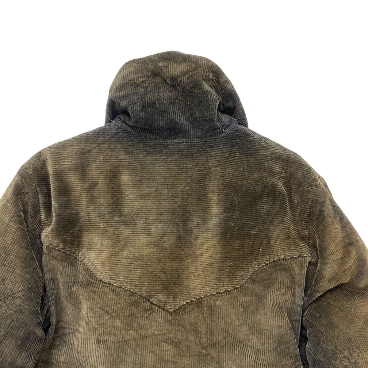 Vintage Vintage Powderhorn Mountaineering Corduroy Goose Down Jacket Size US L / EU 52-54 / 3 - 16 Thumbnail