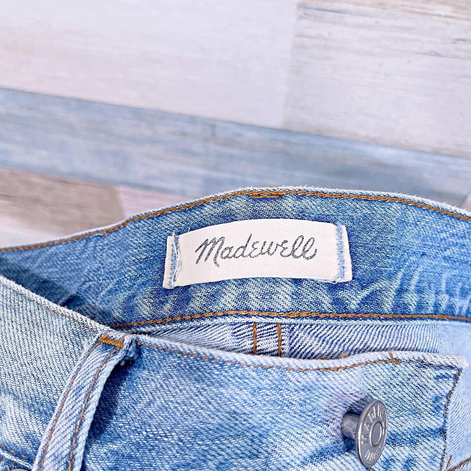 Madewell Madewell Perfect Vintage Jean Fitzgerald Wash High Rise 23 Size 23" - 6 Thumbnail