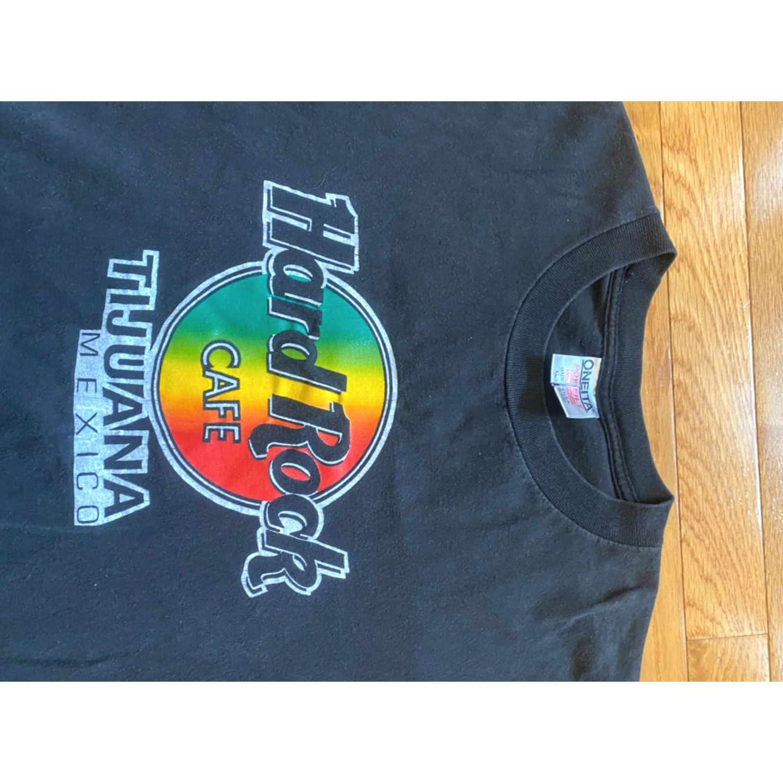 Hard Rock Cafe VINTAGE Hard Rock Cafe Tijuana T-Shirt Mens XL Black Retro single stitch Tee Shirt Size US XL / EU 56 / 4 - 3 Thumbnail