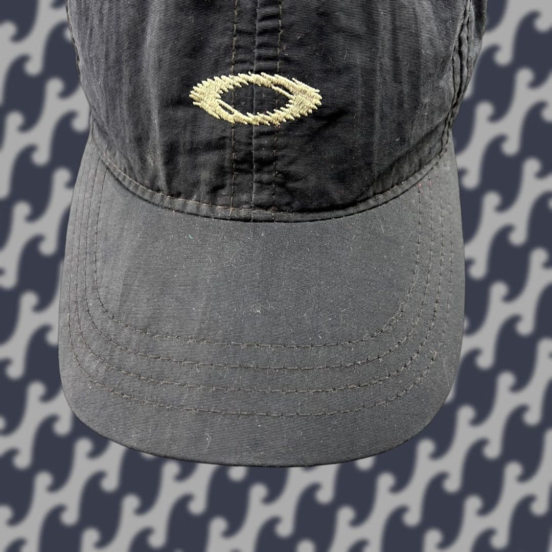 Oakley VINTAGE Oakley Baseball Cap Gray One Size Adjustable Mens Cap Size ONE SIZE - 1 Thumbnail