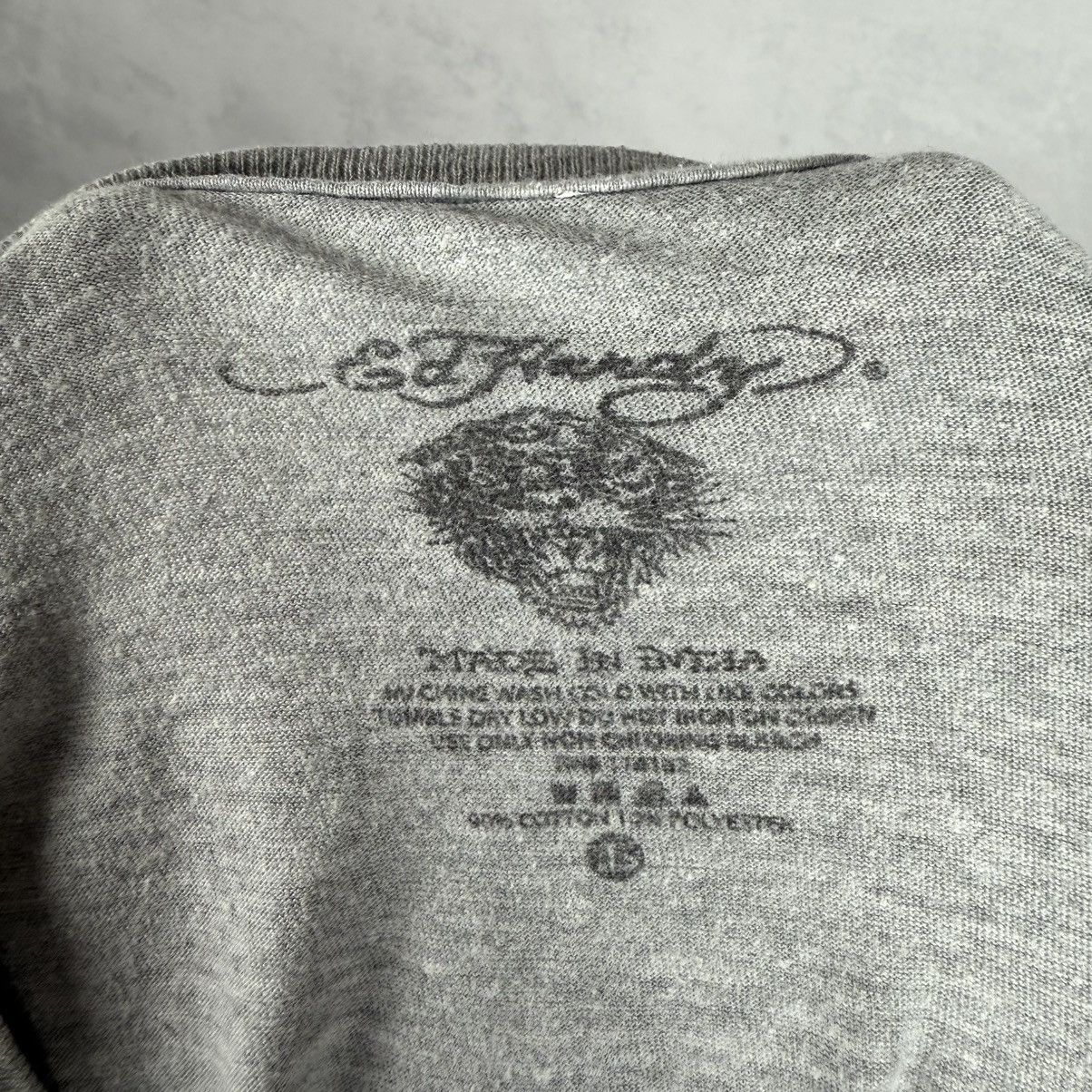 Christian Audigier × Ed Hardy × Vintage Vintage Ed Hardy By Christian Audigier Skull Eagle T-Shirt Size US L / EU 52-54 / 3 - 9 Thumbnail
