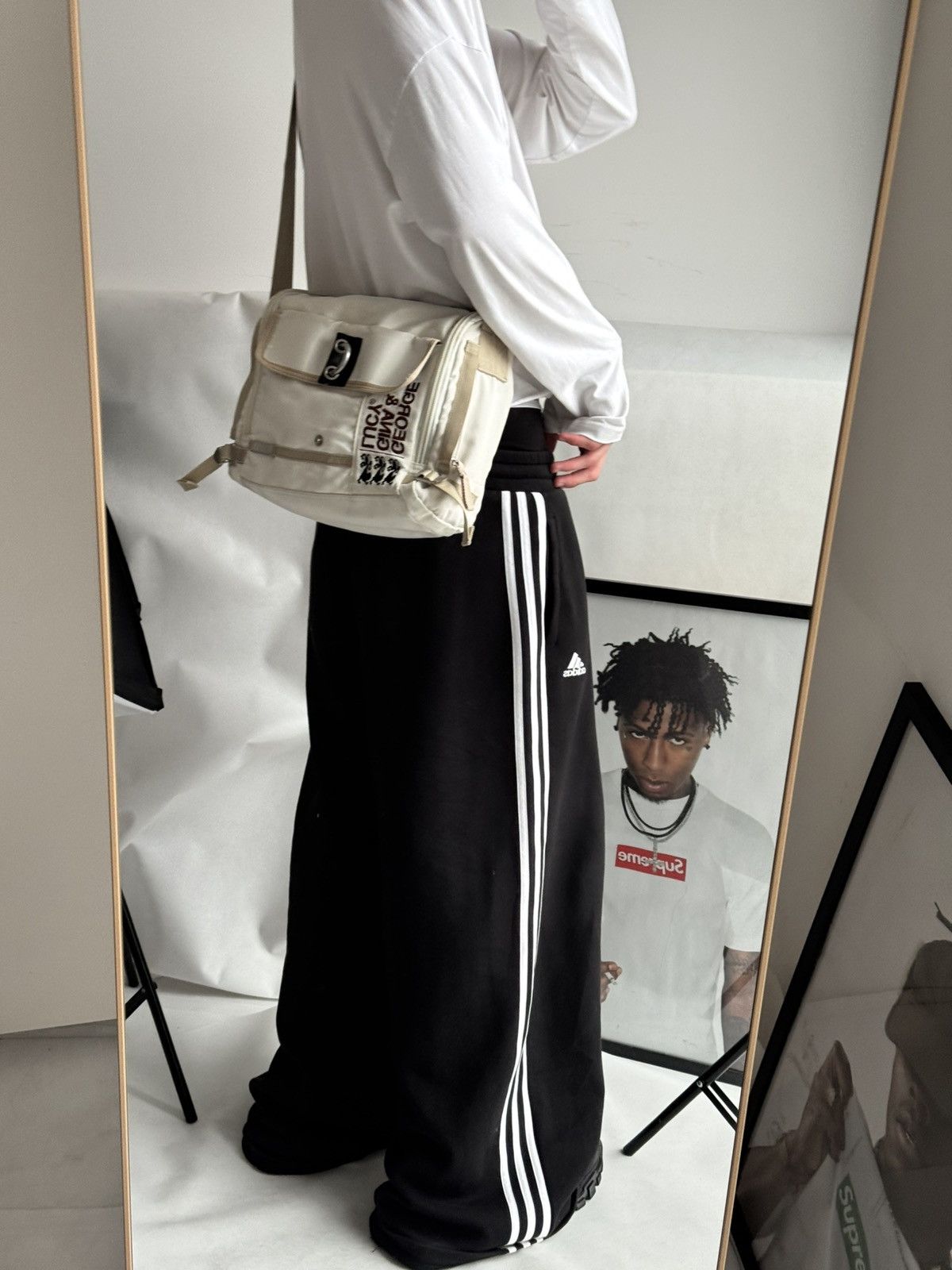Japanese Brand George Gina & Lucy Bag GGL Alyx Style Vintage Y2k AvantGarde Size ONE SIZE - 3 Thumbnail