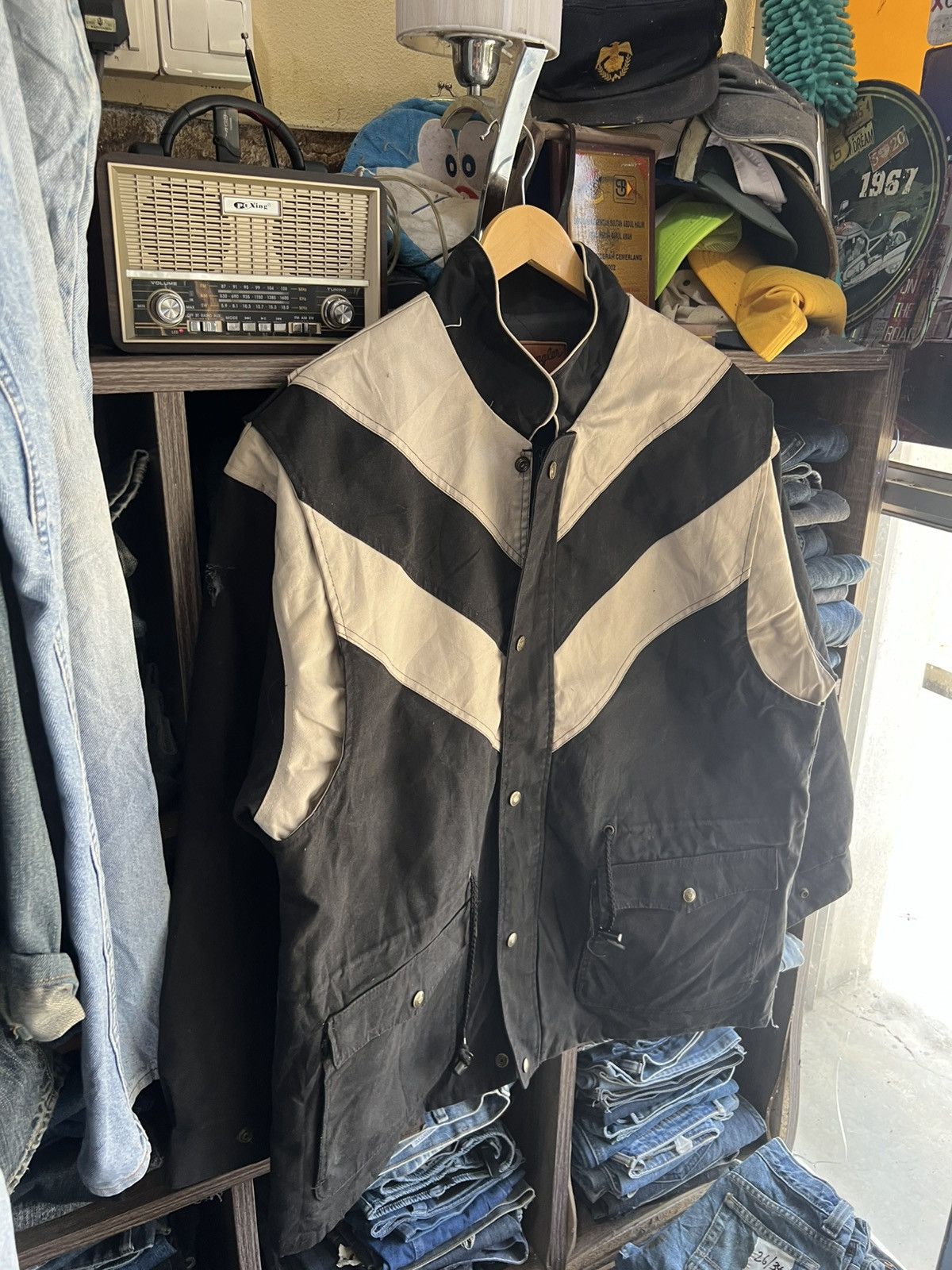 Wrangler 🔥Rare Vintage Wrangler Made in Usa Khaki Jacket Size US XL / EU 56 / 4 - 3 Thumbnail