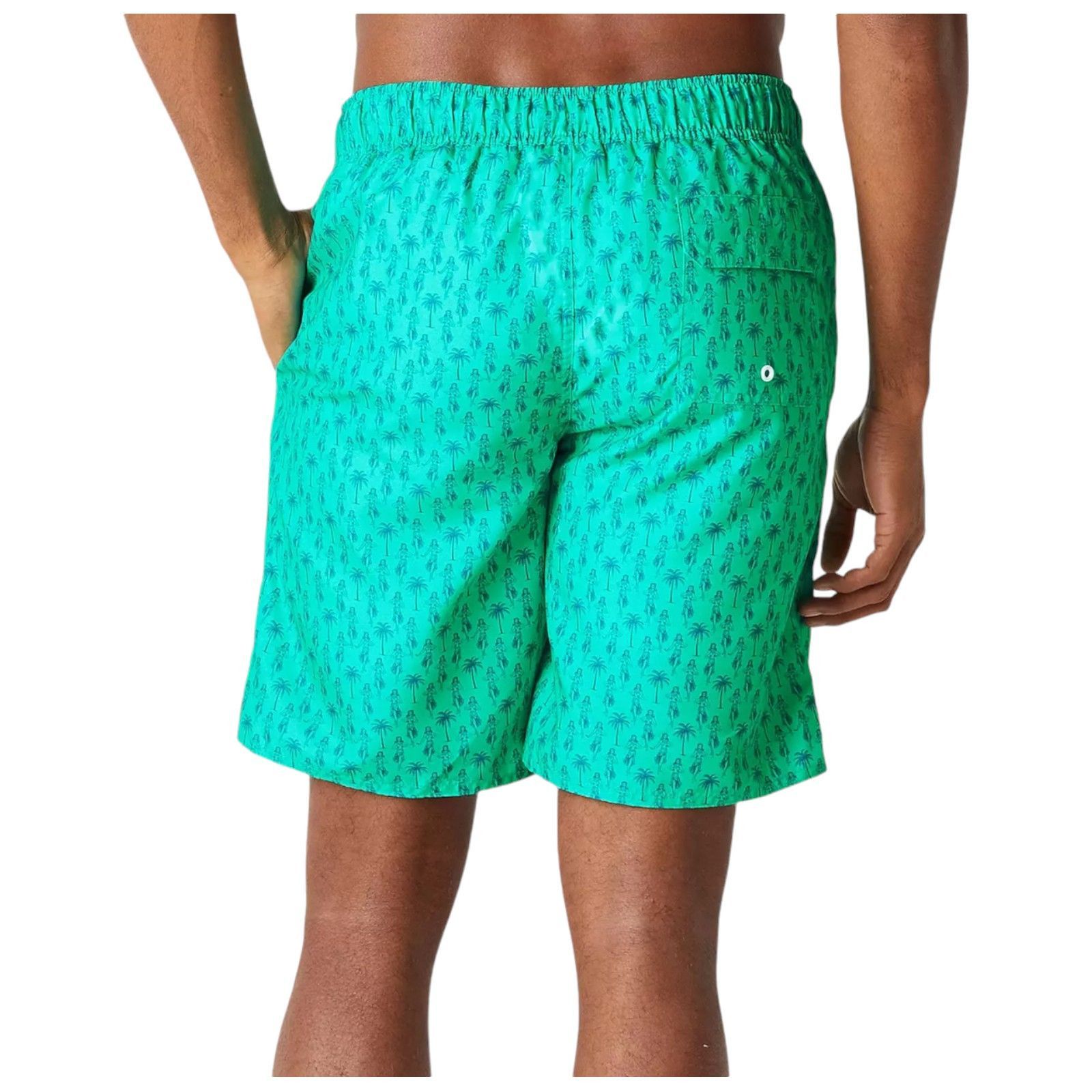 Other St. John's Bay - Men's Board Shorts - 9" Inseam - Green Hula Size ONE SIZE - 3 Thumbnail