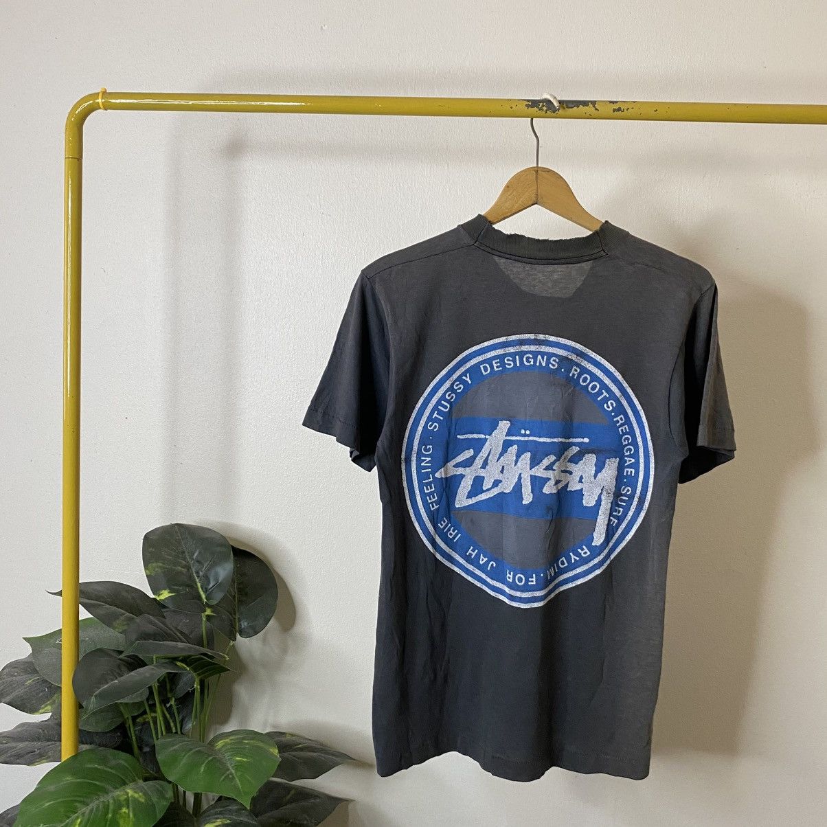 Stussy × Vintage Feeling Irie t-shirt Stussy x Vintage rasta regae