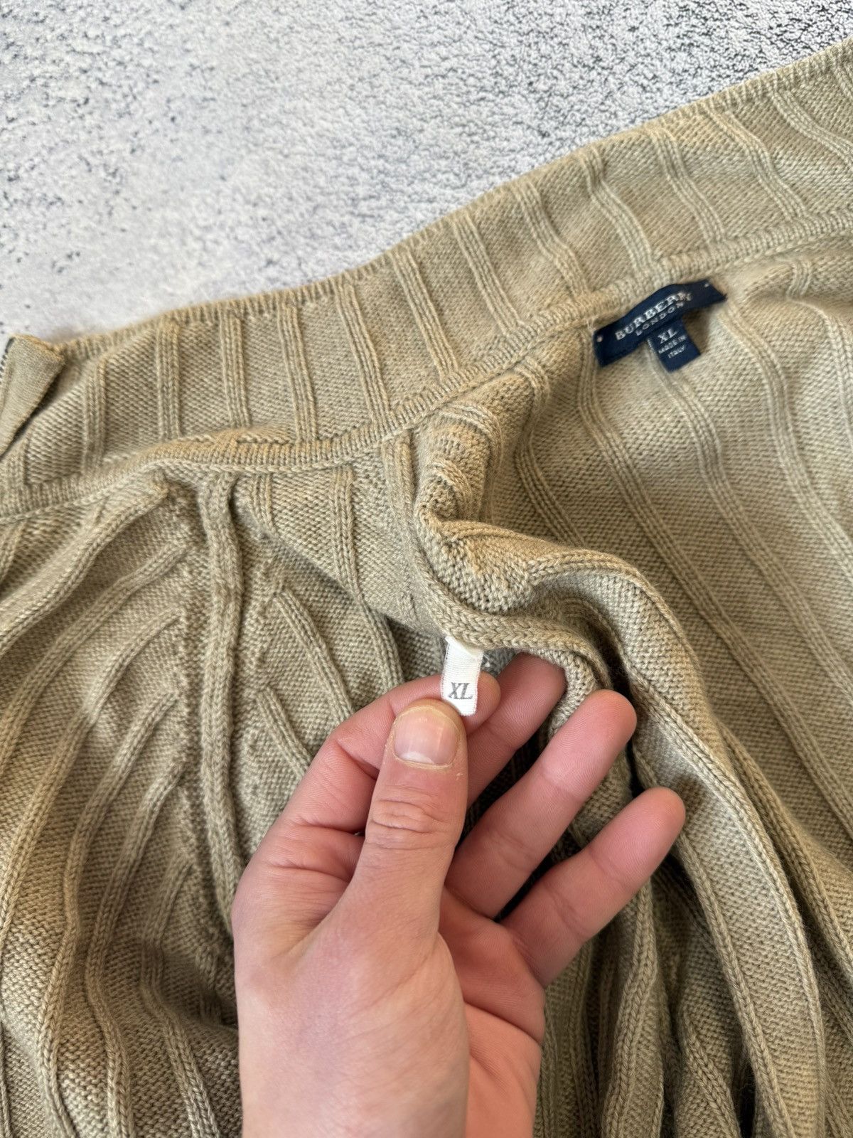 Burberry Burberry London Men Wool Full Zip Sweater XL Italy Logo Size US XL / EU 56 / 4 - 13 Thumbnail