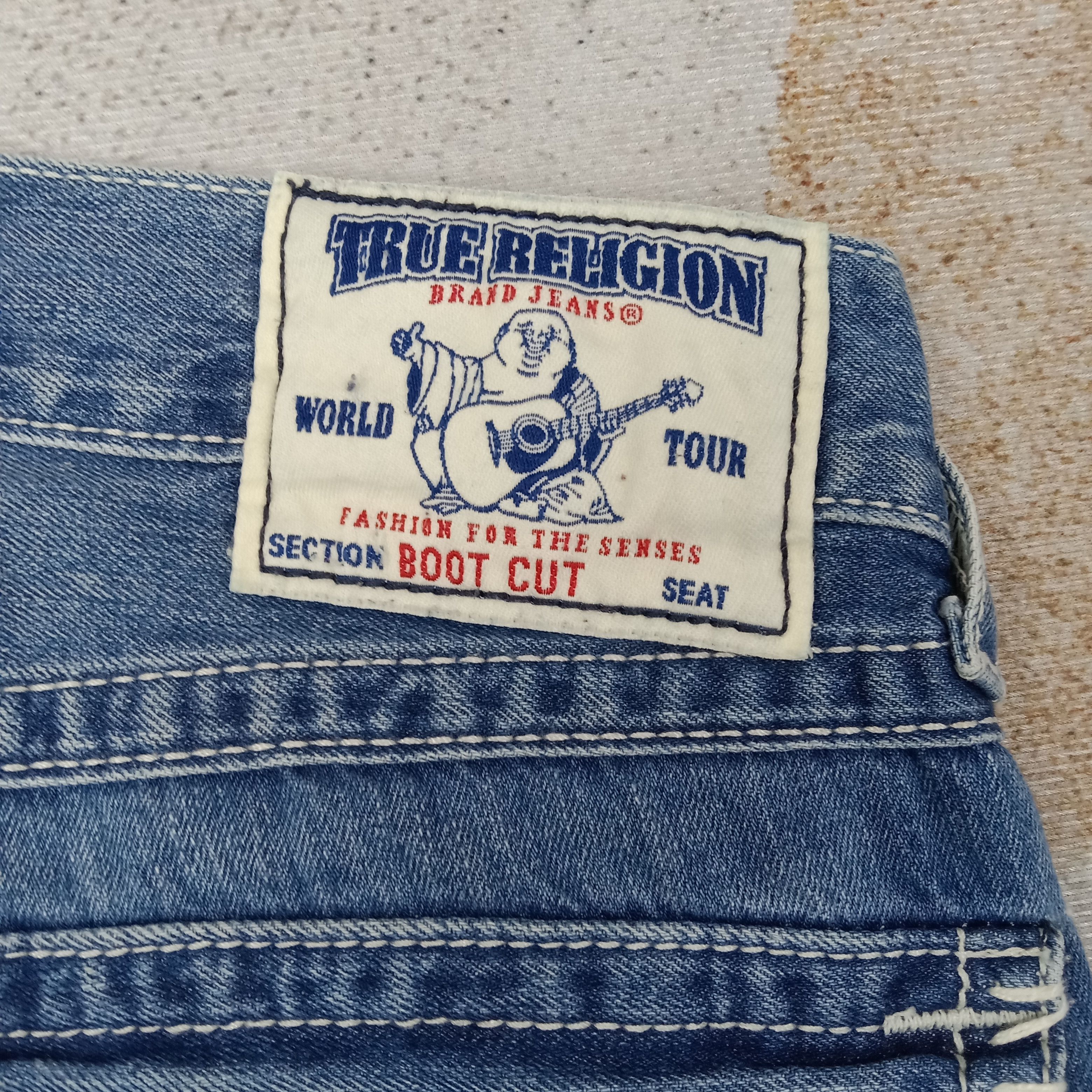 True Religion True Religion USA Bootcut Denim Jeans C258N23 Size US 33 - 3 Thumbnail