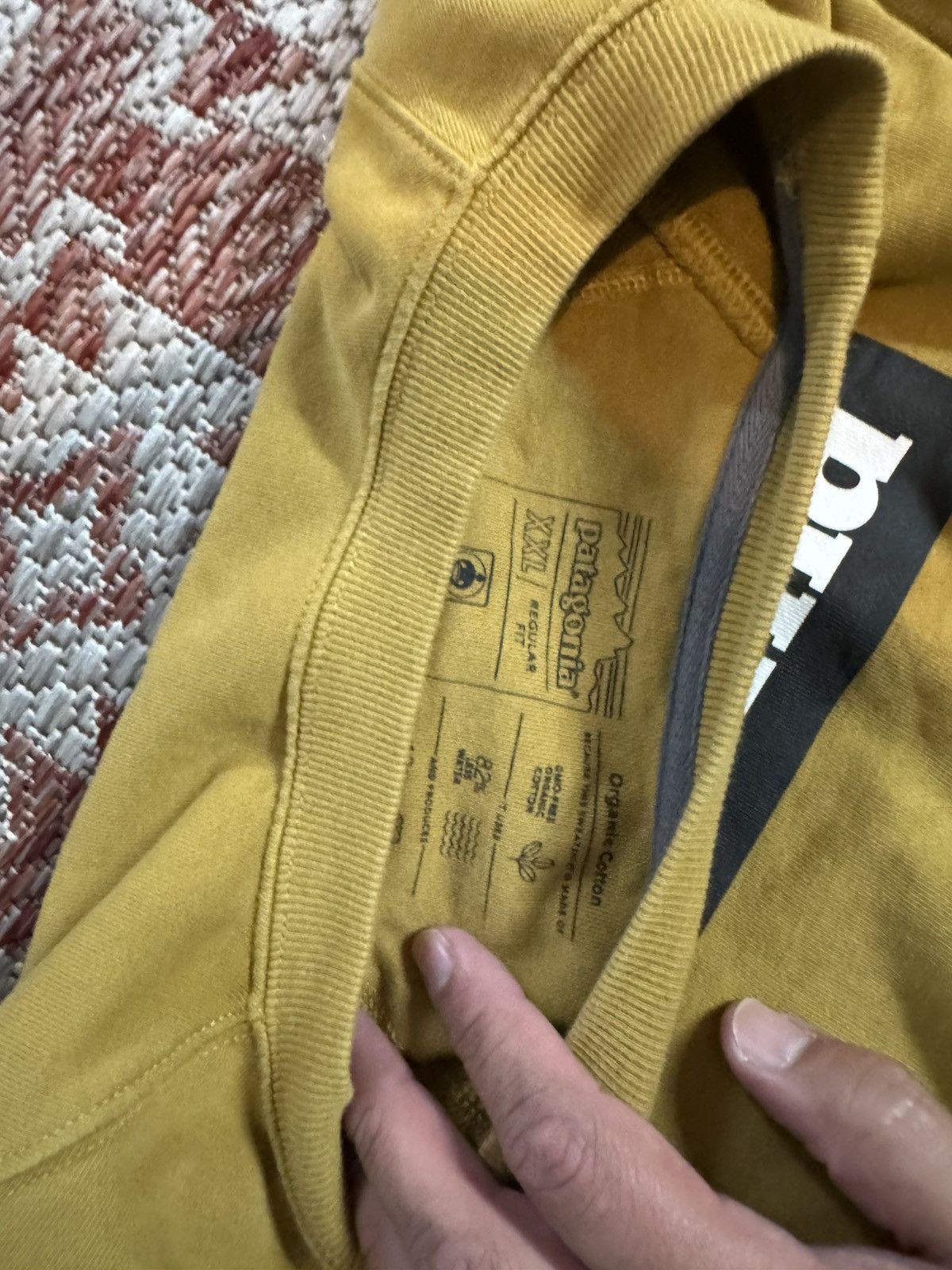 Patagonia Retro Patagonia Men’s Crewneck Mustard Sz XXL Size US XXL / EU 58 / 5 - 5 Thumbnail