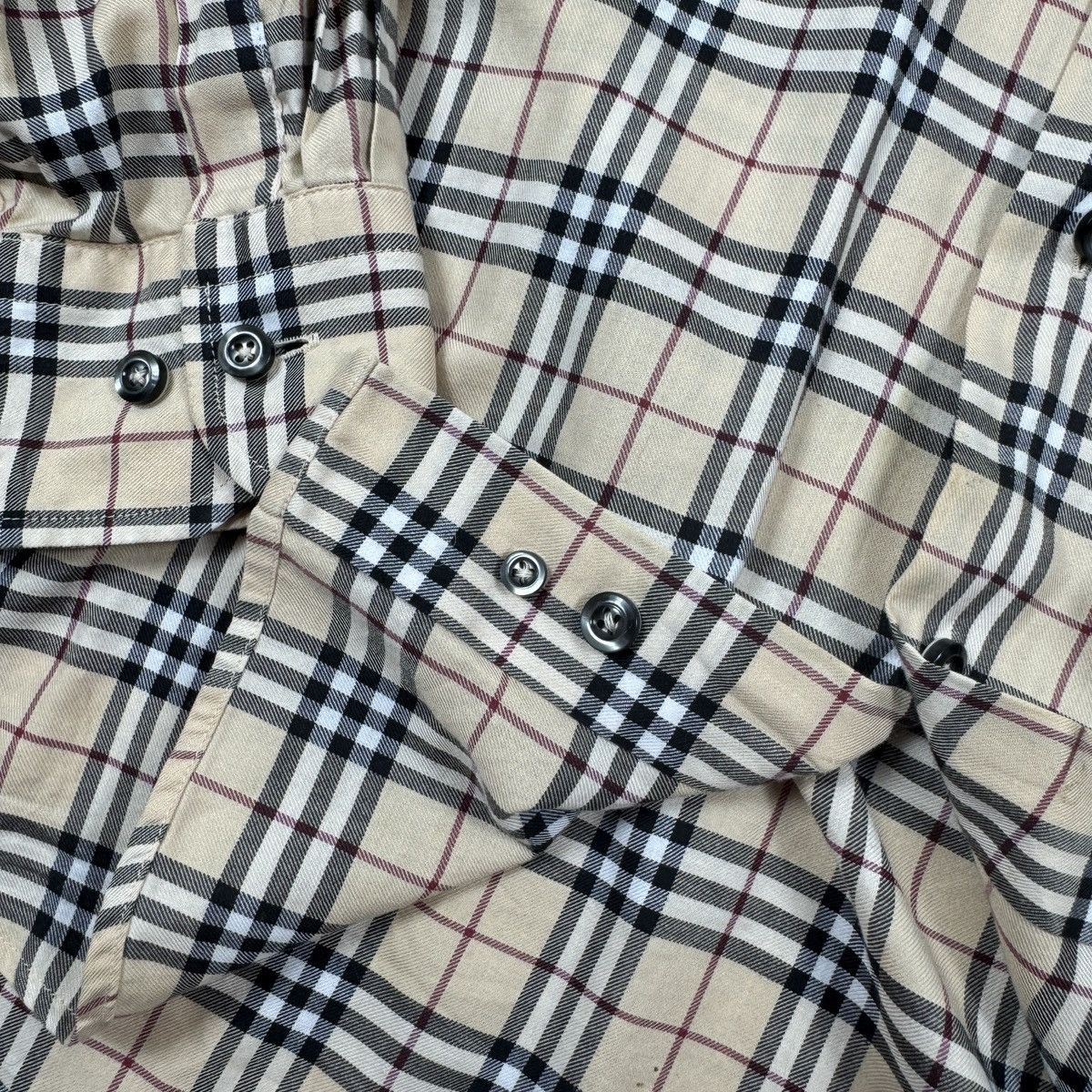 Burberry × Vintage VINTAGE BURBERRY LONDON NOVA CHECK SHIRT SIZE 39 / M Size US M / EU 48-50 / 2 - 9 Thumbnail